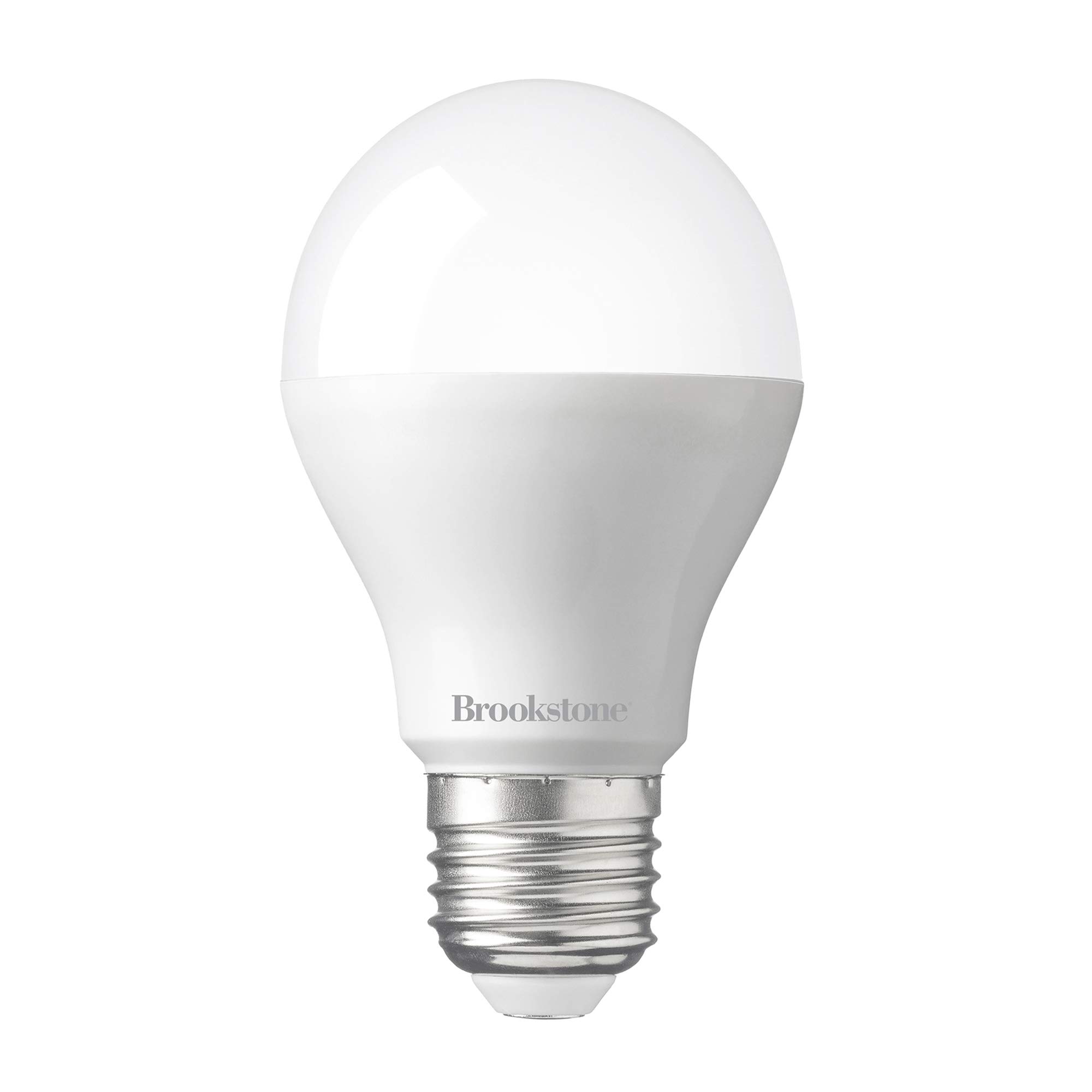 brookstone-smart-color-and-white-bulb-wi-fi-enabled-color-changing-light-bulb image 1