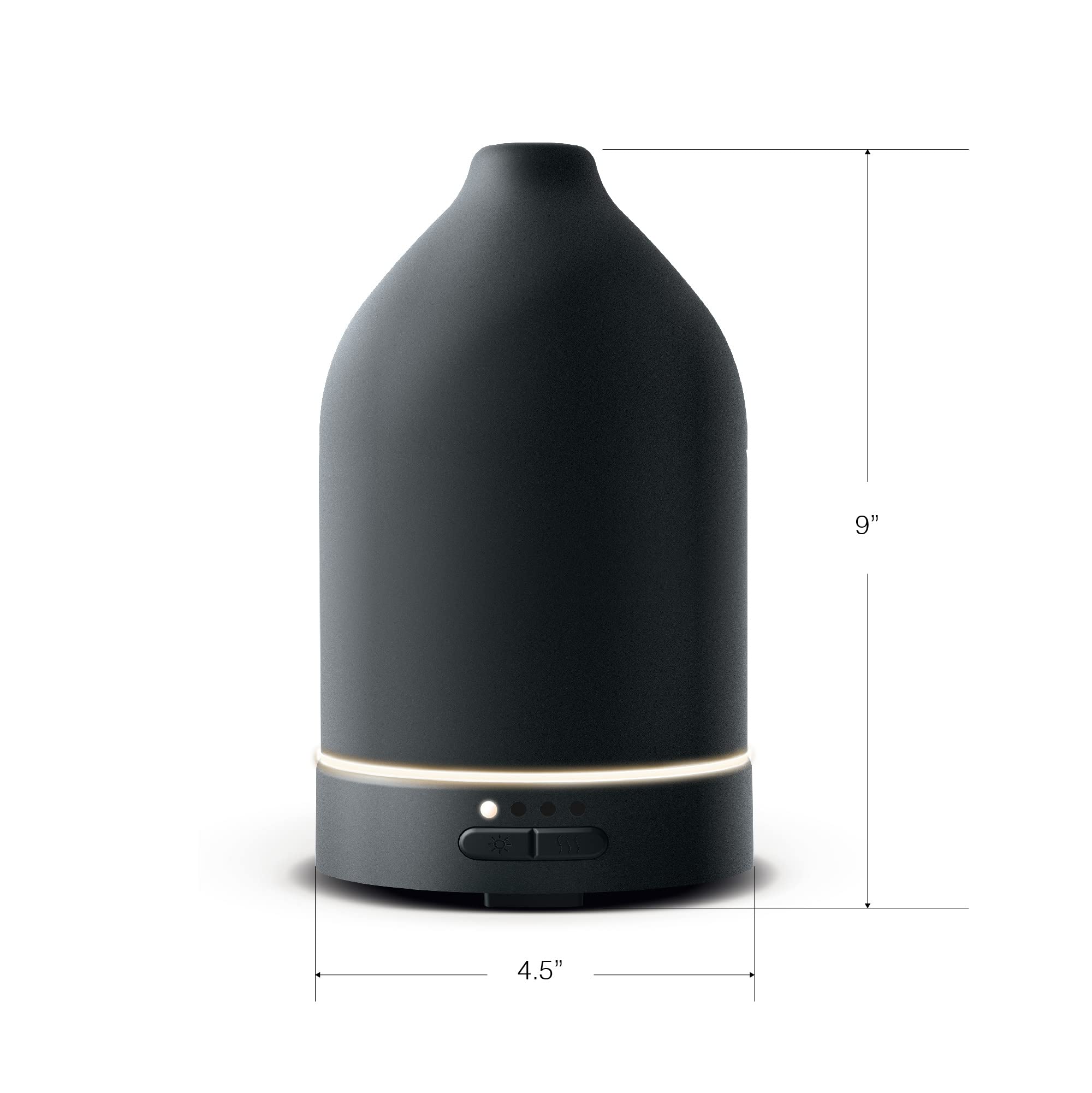 brookstone-essential-oil-ceramic-diffuser-ripple-ultrasonic-aromatherapy-60ml-co image 5