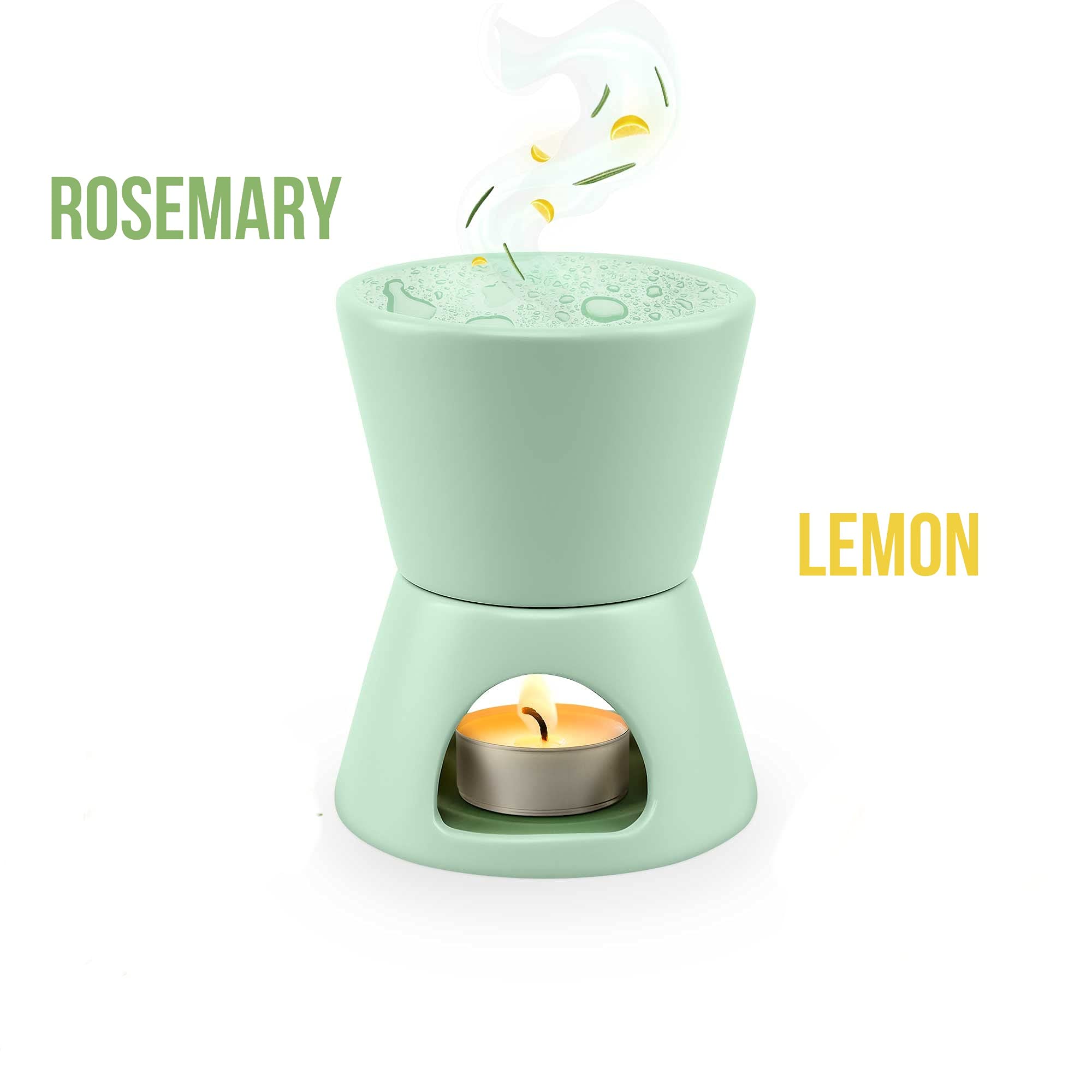 brookstone-2-in-1-tea-light-ceramic-diffuser-and-wax-warmer-rosemary-yuzu-aromat image 3