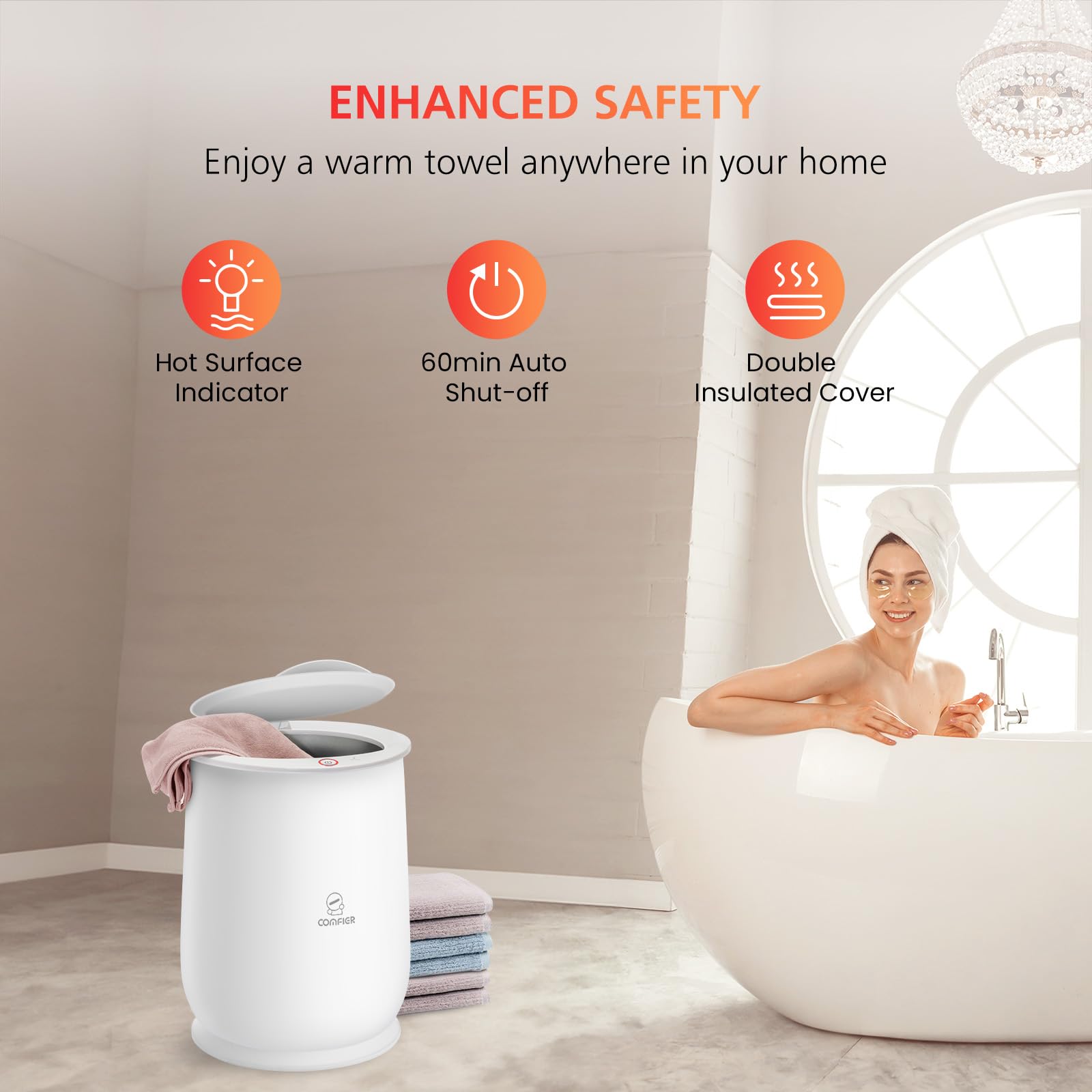 comfier-hot-towel-warmer-bucket-large-20l-capacity-heats-towels-in-10-minutes-au image 6