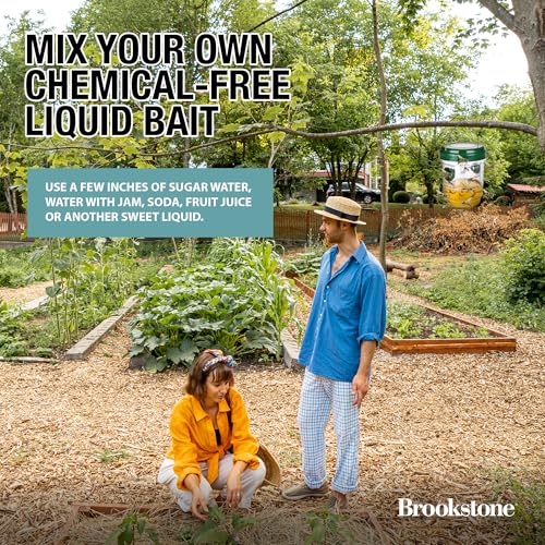 brookstone-non-toxic-liquid-wasp-hornet-trap-solar-powered-rechargeable-led-bulb image 7