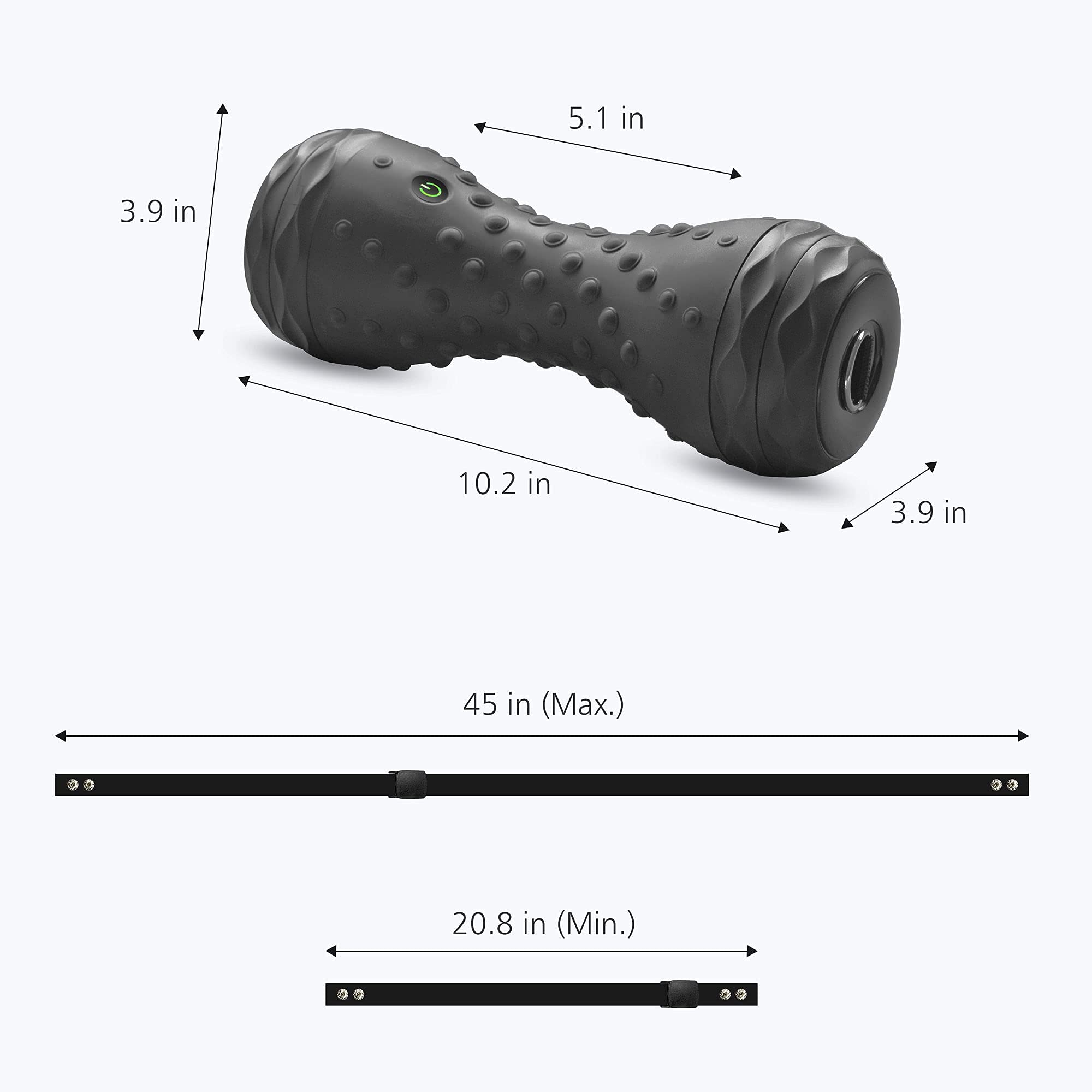 comfier-adjustable-dumbbell-with-vibration-massage-foam-roller-2-14-4-35-lbs-ant image 7