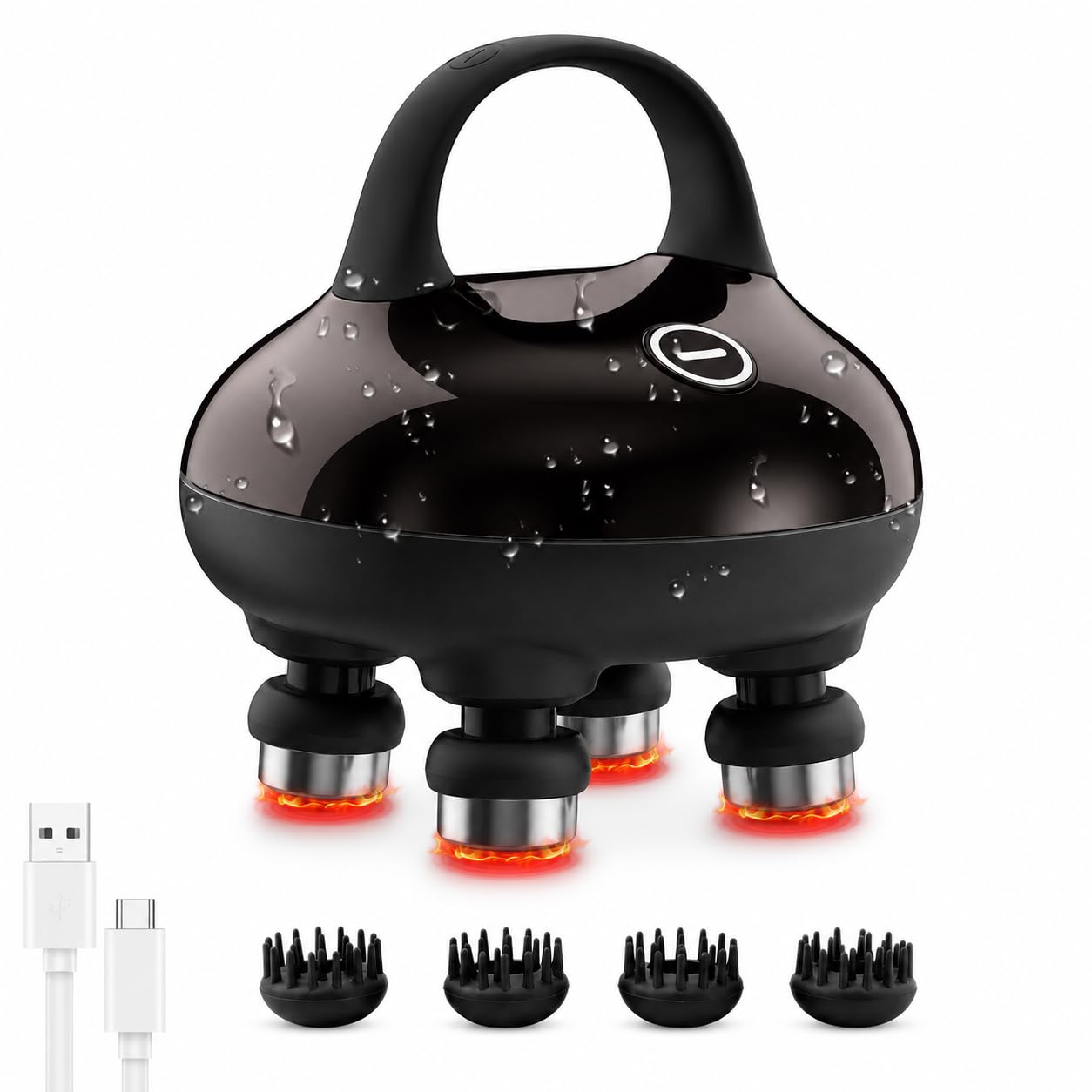 comfier-2026-upgraded-heated-scalp-massager-with-red-light-wireless-rechargeable image 1