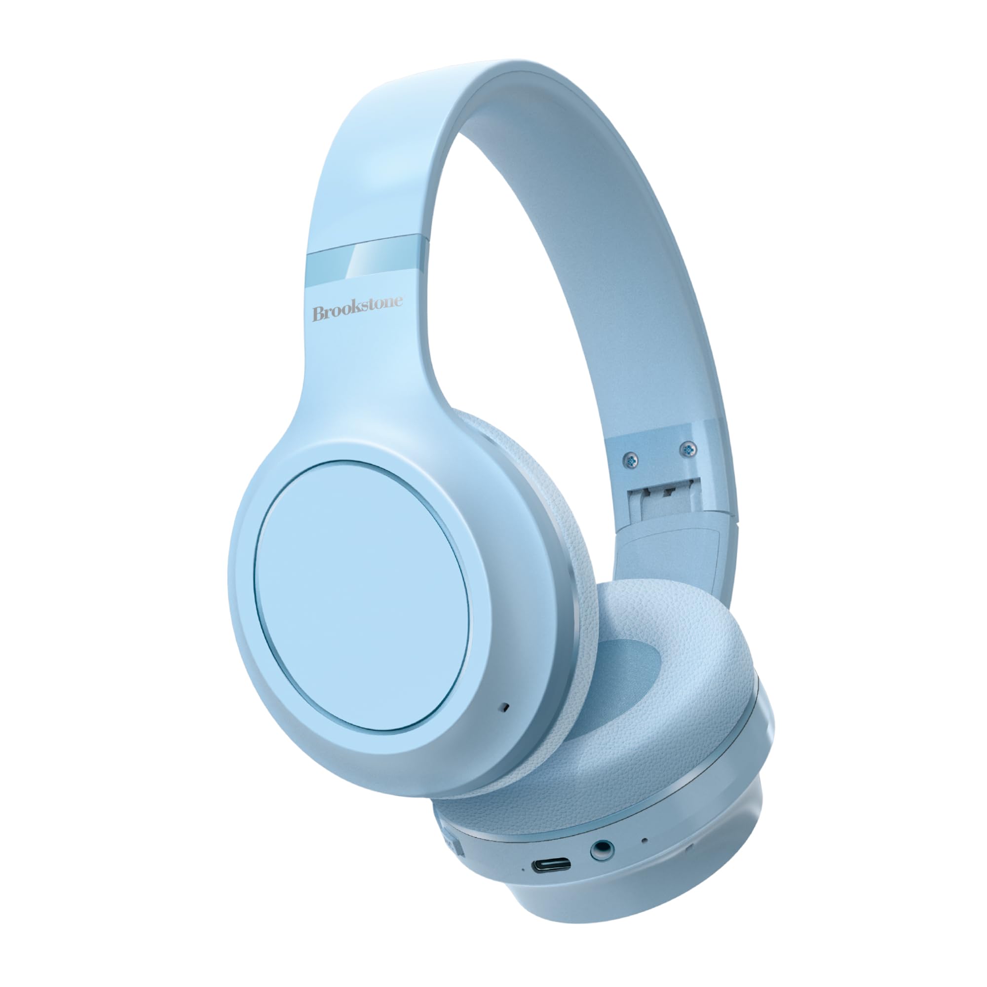brookstone-sound-shield-anc-wireless-over-ear-headphones-bluetooth-5-3-active-no image 6