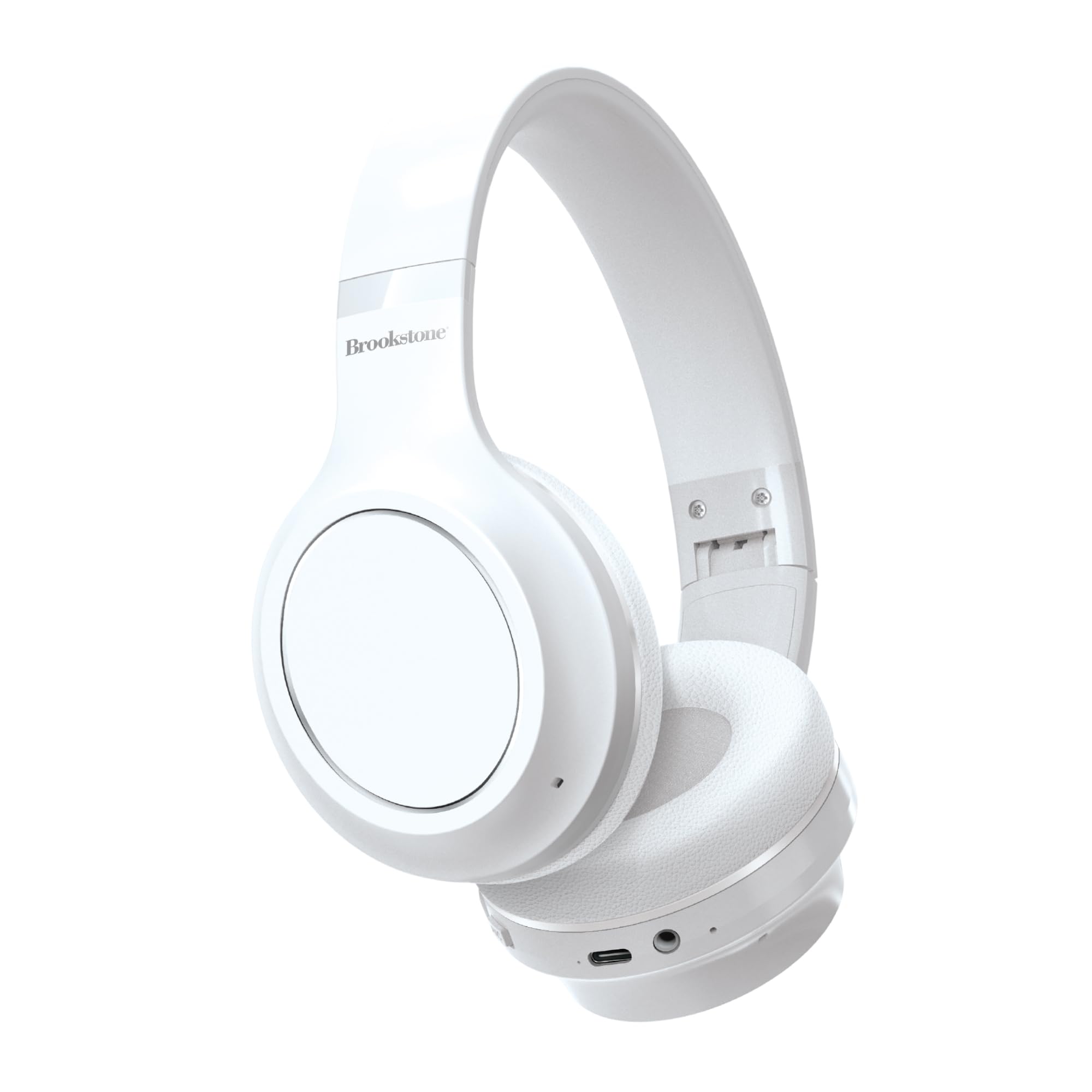 brookstone-sound-shield-anc-wireless-over-ear-headphones-bluetooth-5-3-active-no image 5