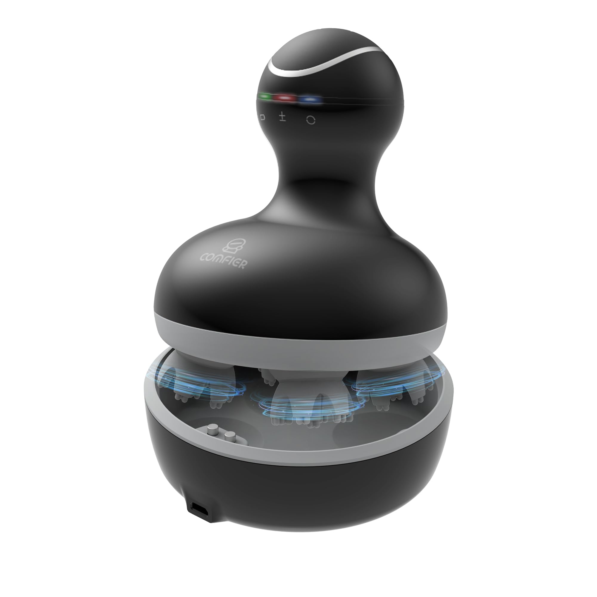 comfier-electric-scalp-massager-waterproof-head-massager-with-usb-c-charging-cab image 2