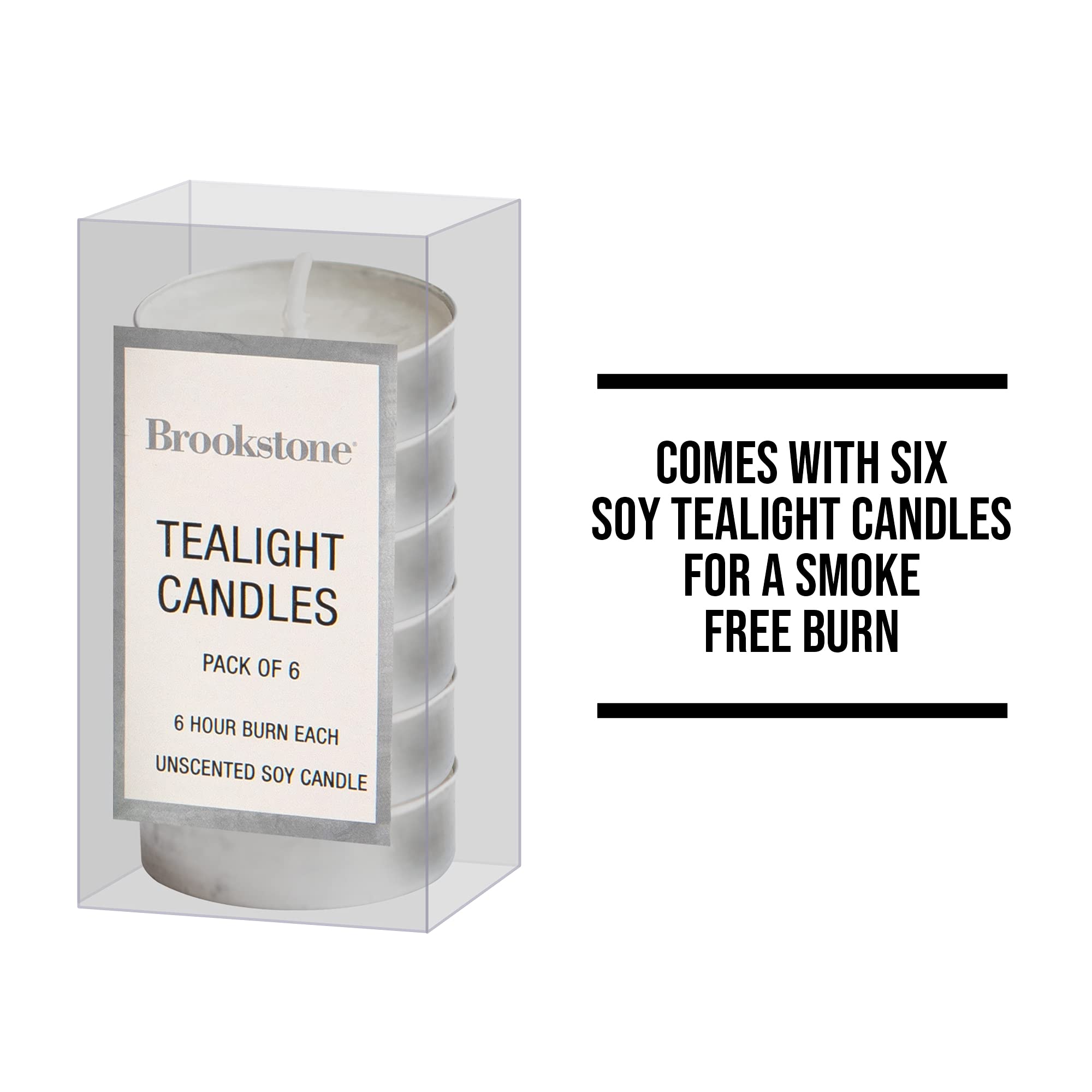 brookstone-2-in-1-tea-light-ceramic-diffuser-and-wax-warmer-ceramic-aromatherapy image 5