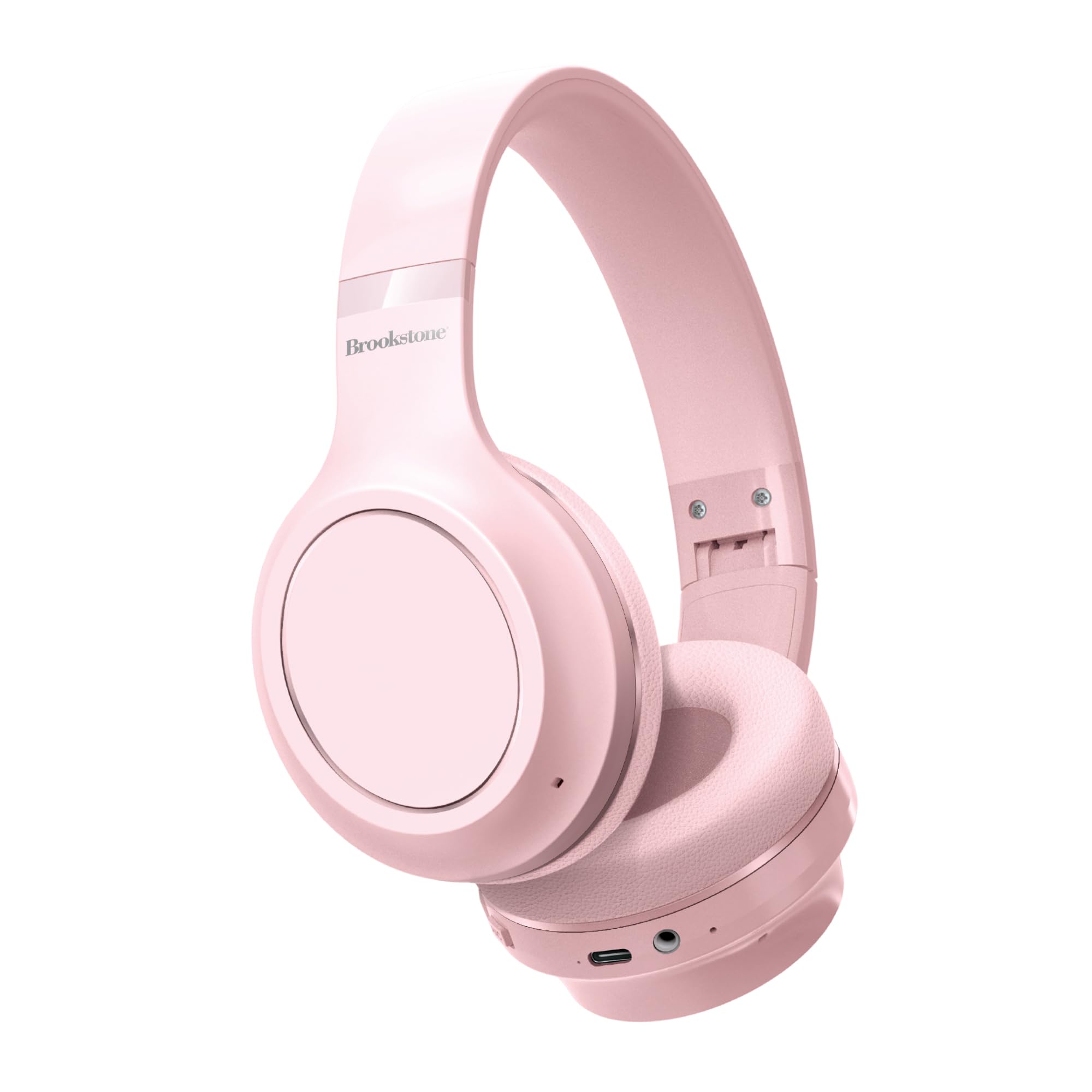 brookstone-sound-shield-anc-wireless-over-ear-headphones-bluetooth-5-3-active-no image 4