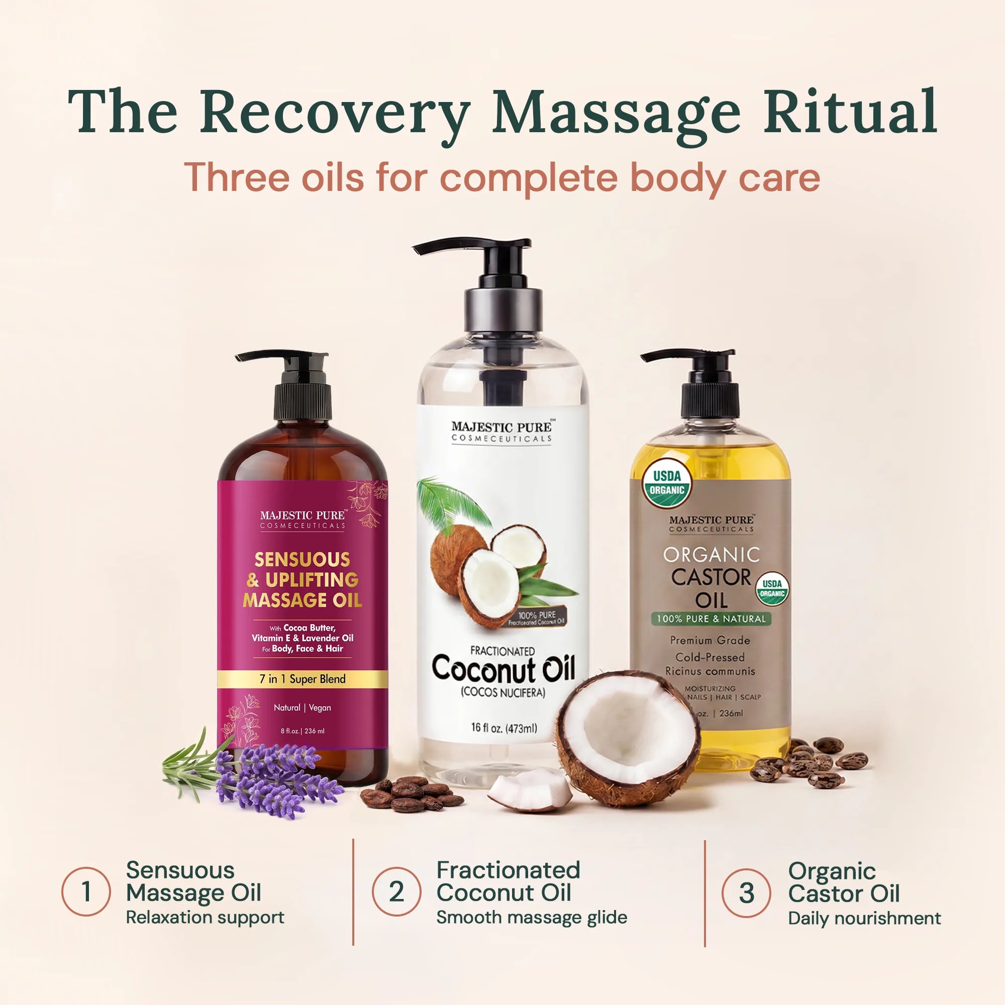 majestic-pure-sore-muscle-massage-oil-with-lavender-and-chamomile-essential-oils image 7