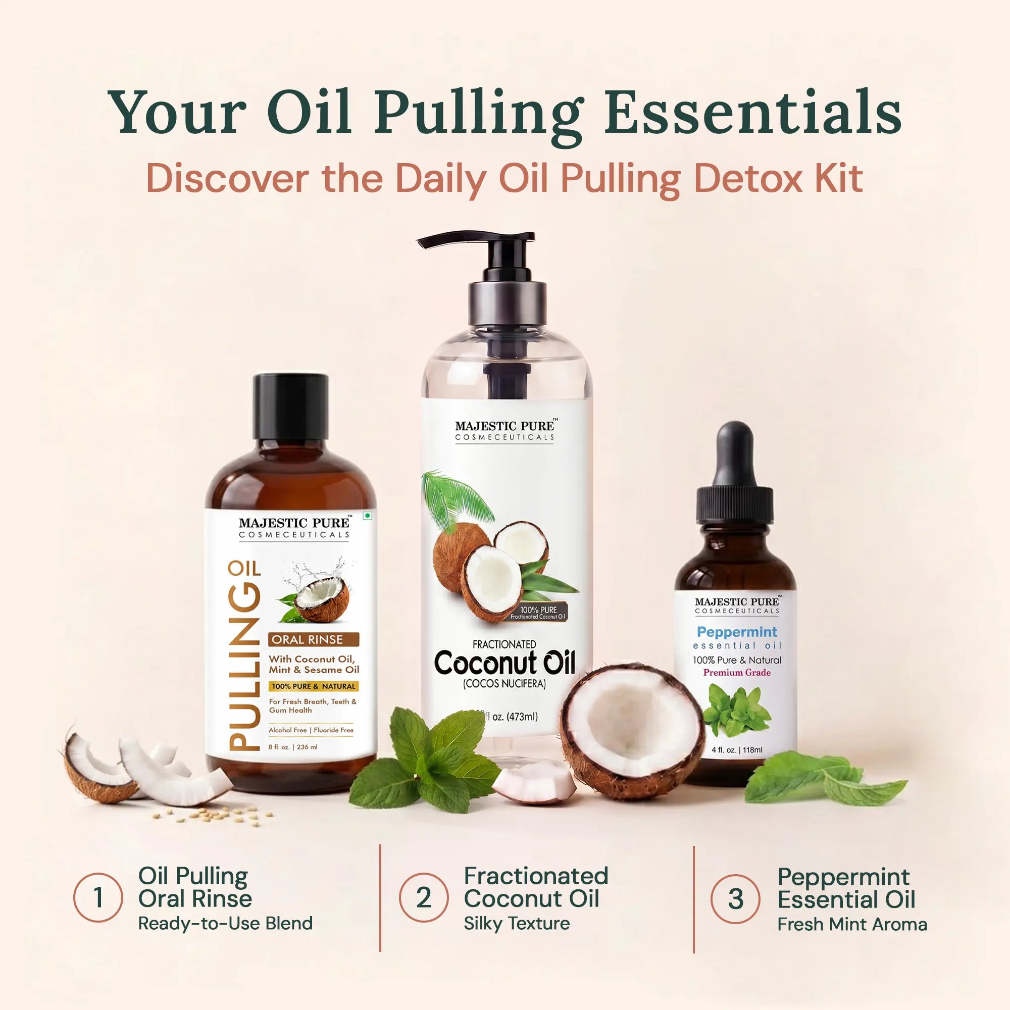 majestic-pure-oil-pulling-8-fl-oz-mint-flavored-natural-coconut-oil-mouthwash image 7