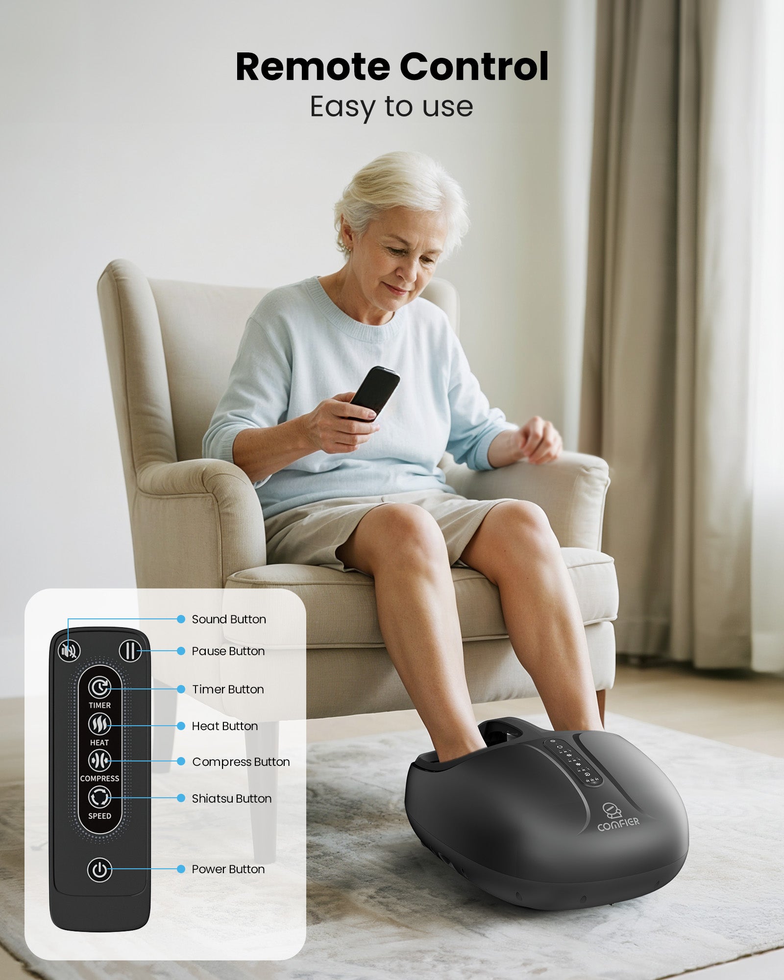 comfier-hsa-eligible-shiatsu-foot-massager-model-5306 image 7
