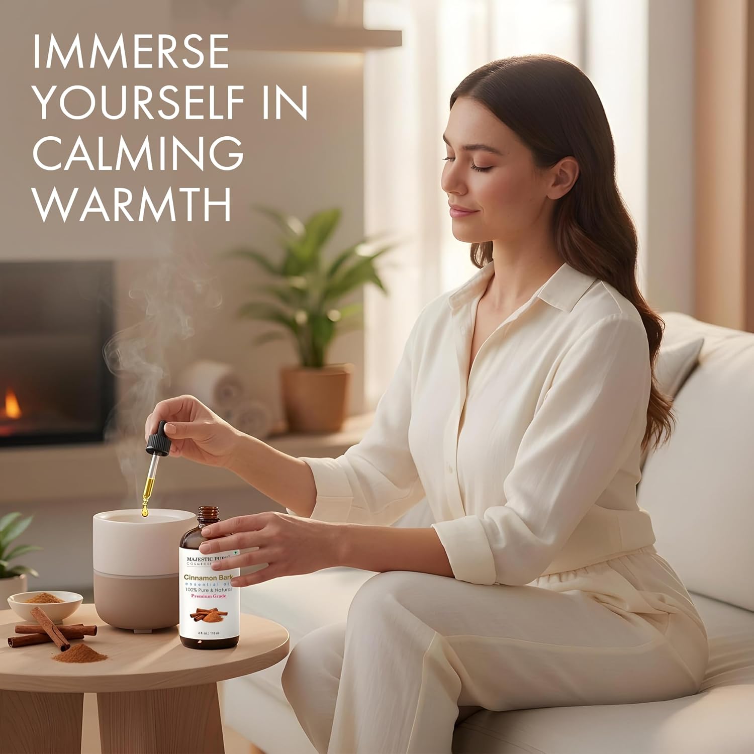 majestic-pure-cinnamon-bark-essential-oil-4-fl-oz-warm-spicy-aroma-for-diffusers image 2