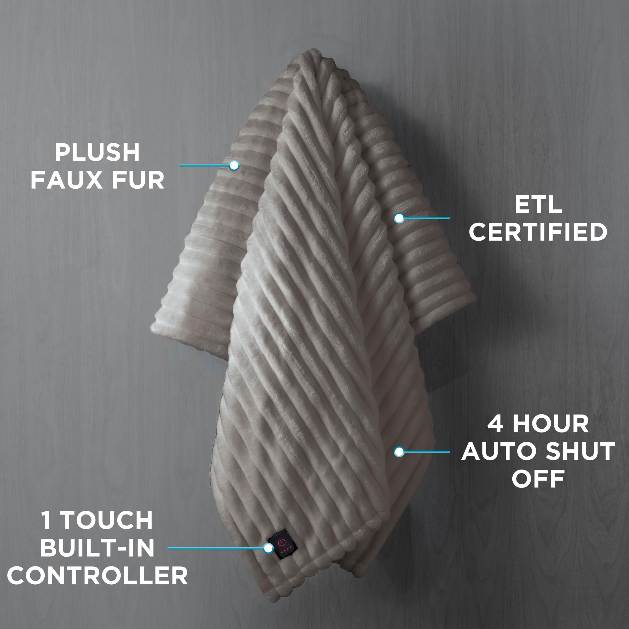 brookstone-heated-faux-fur-throw-blanket-50-x60-4-heat-settings-4-hour-auto-shut image 3