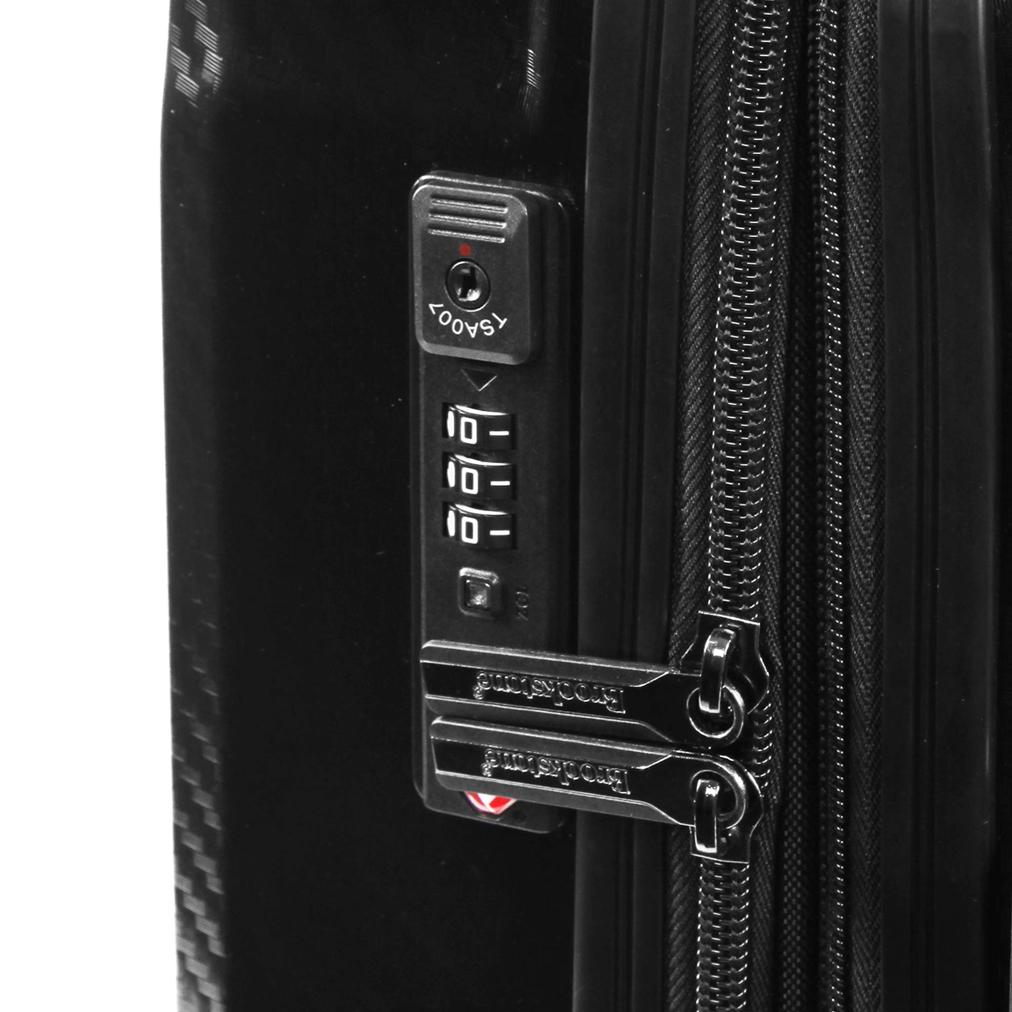 brookstone-keane-21-spinner-suitcase-abs-hardshell-usb-port-tsa-lock image 5