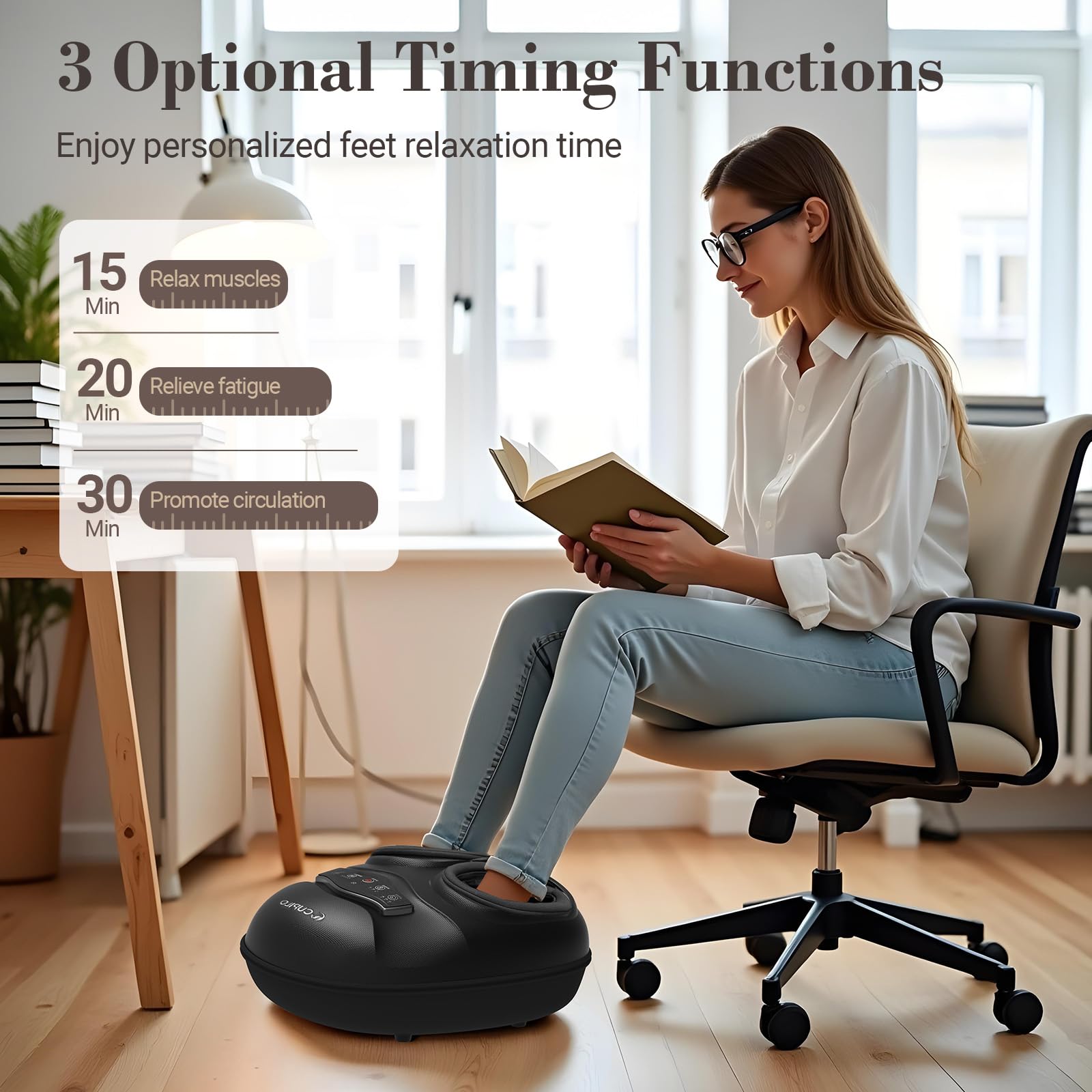 comfier-cupilo-shiatsu-foot-massager-with-heat-heating-pad image 5