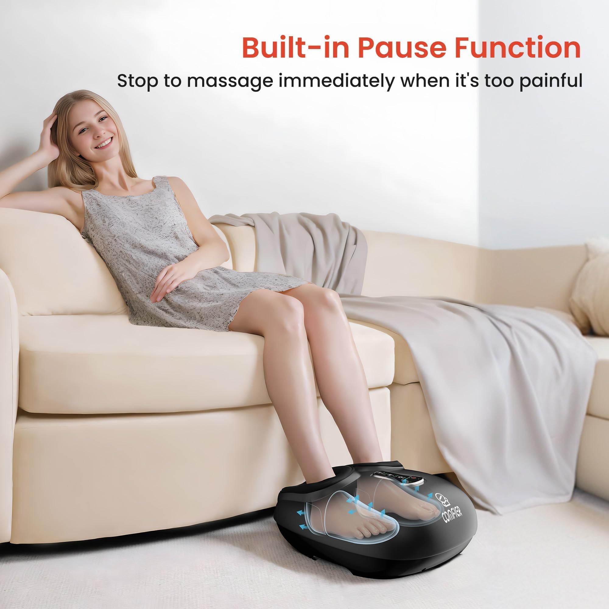 comfier-shiatsu-foot-massager-with-heat-compression-vibration-remote-control-fit image 4