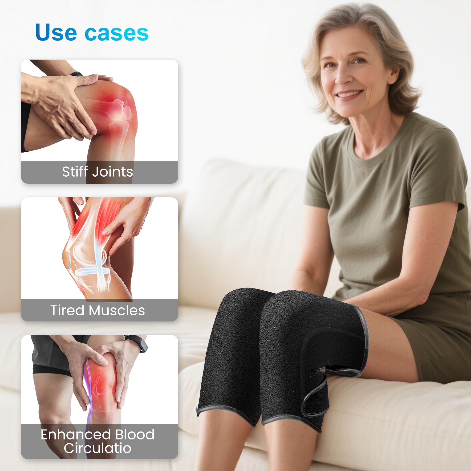 comfier-heated-knee-massager-with-vibration-graphene-heating-5-modes-adjustable- image 3