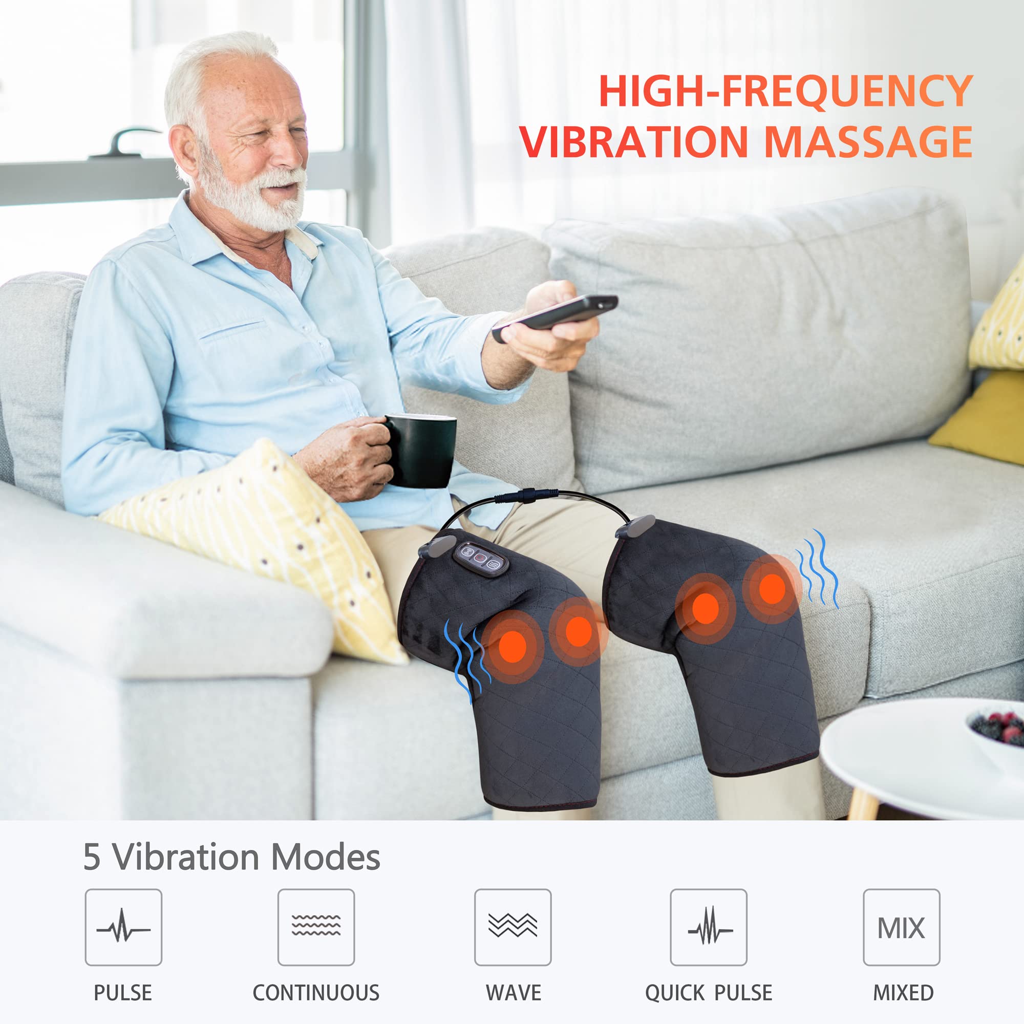 comfier-small-knee-massager-with-heat-and-vibration-for-leg-pain-relief image 3