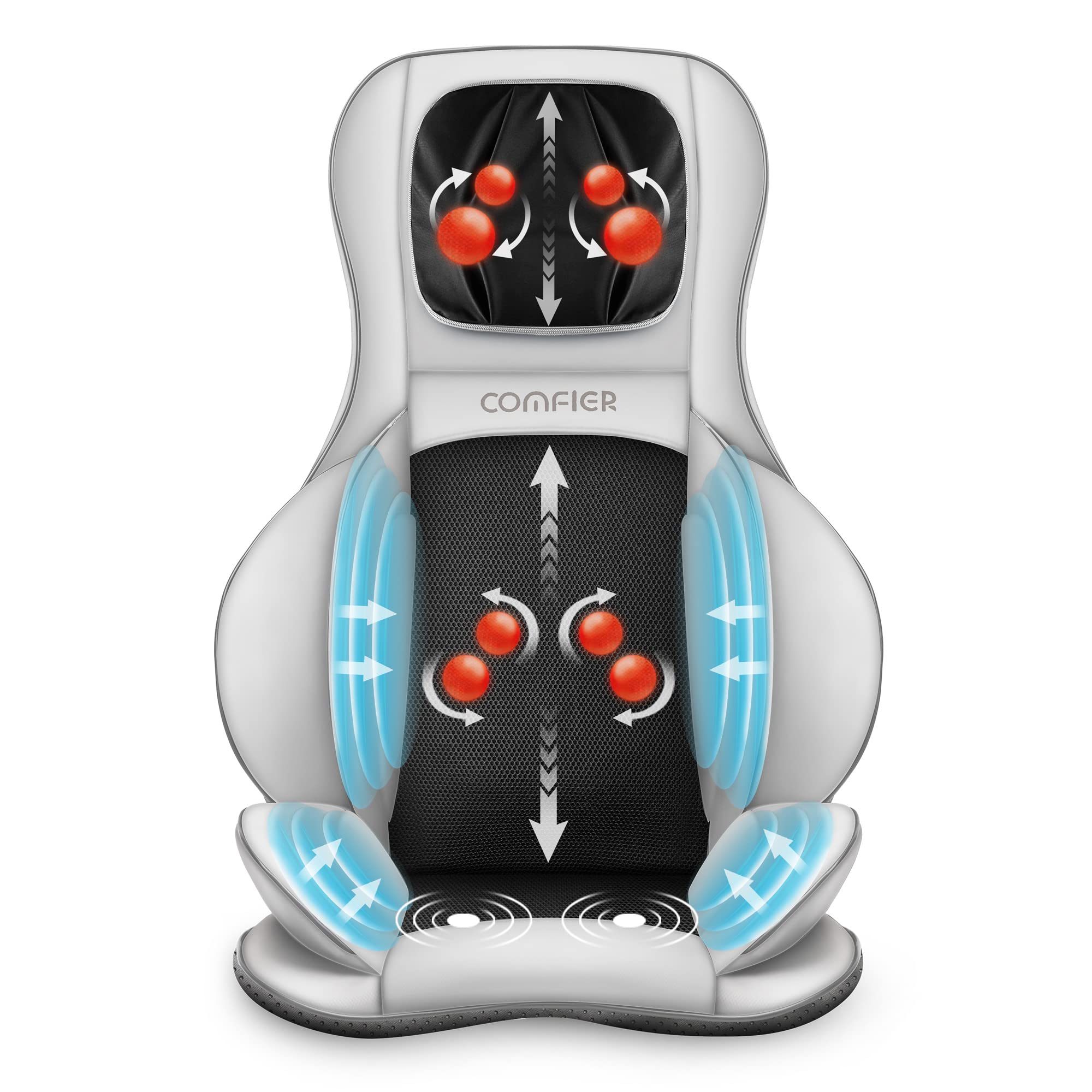 comfier-shiatsu-neck-back-massager-with-heat-2d-3d-kneading-massage-chair-full-b image 1