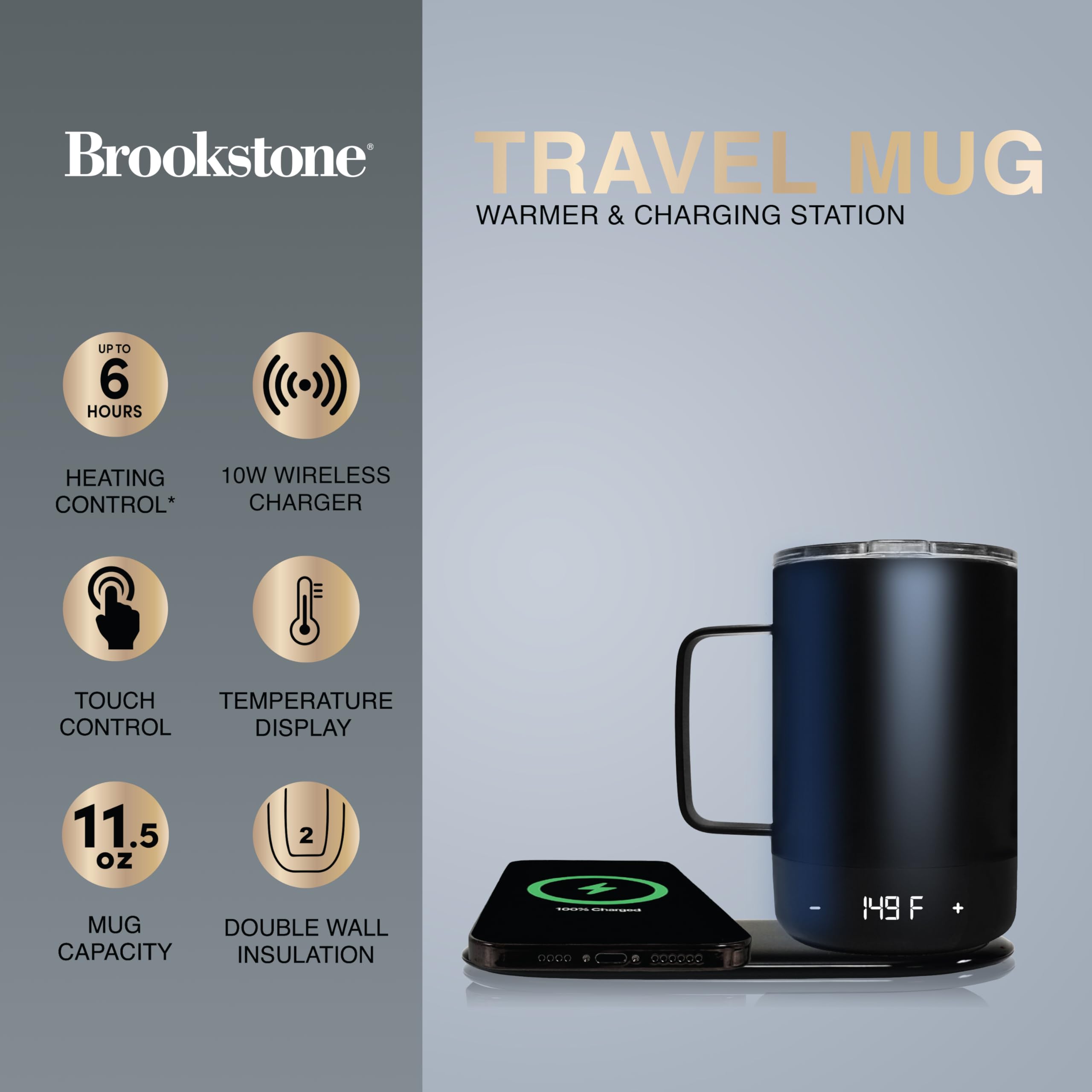 brookstone-smart-self-heating-travel-mug-wireless-phone-charging-station-11-oz-t image 6