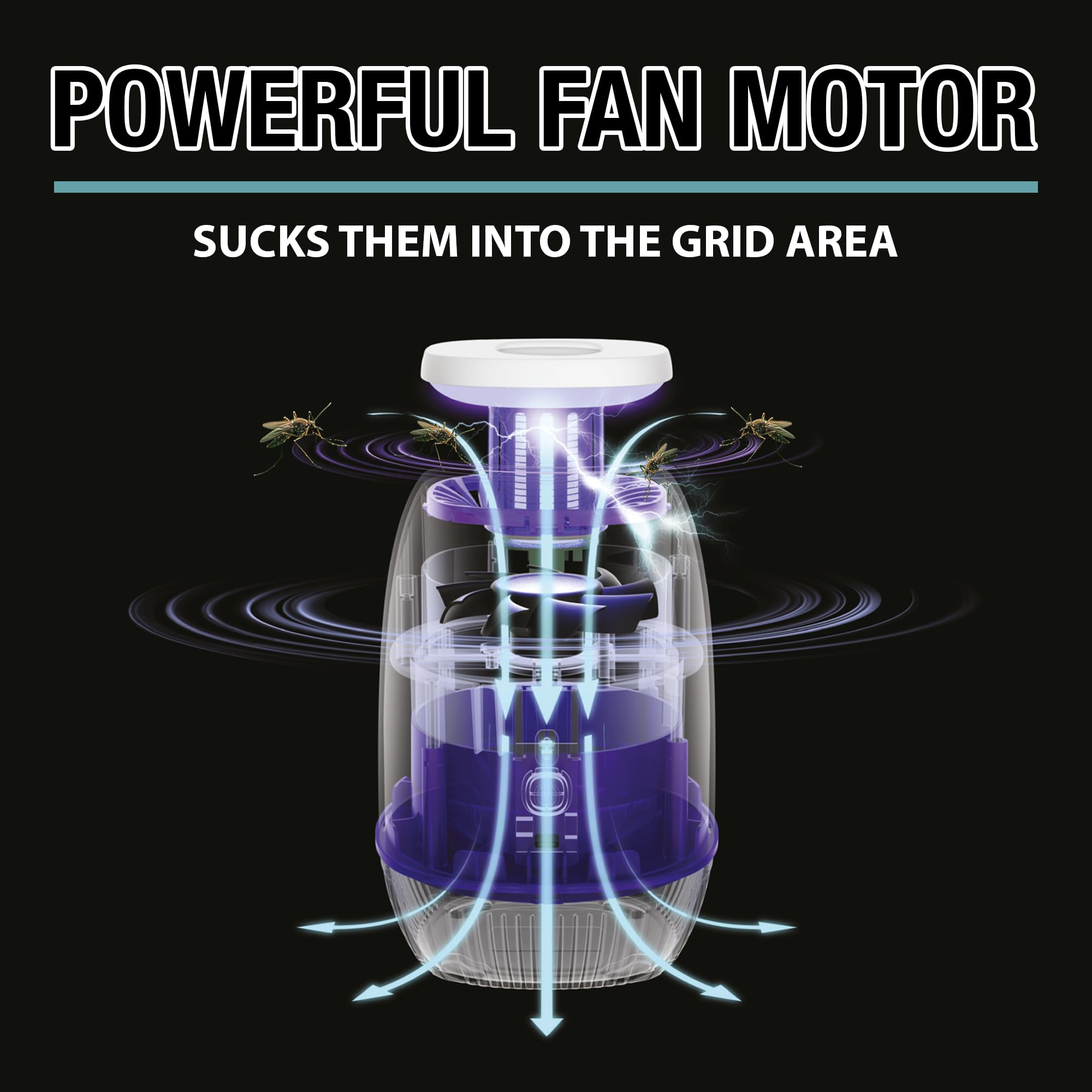 brookstone-trap-zap-rechargeable-tabletop-bug-trap-with-suction-indoor-pest-cont image 3