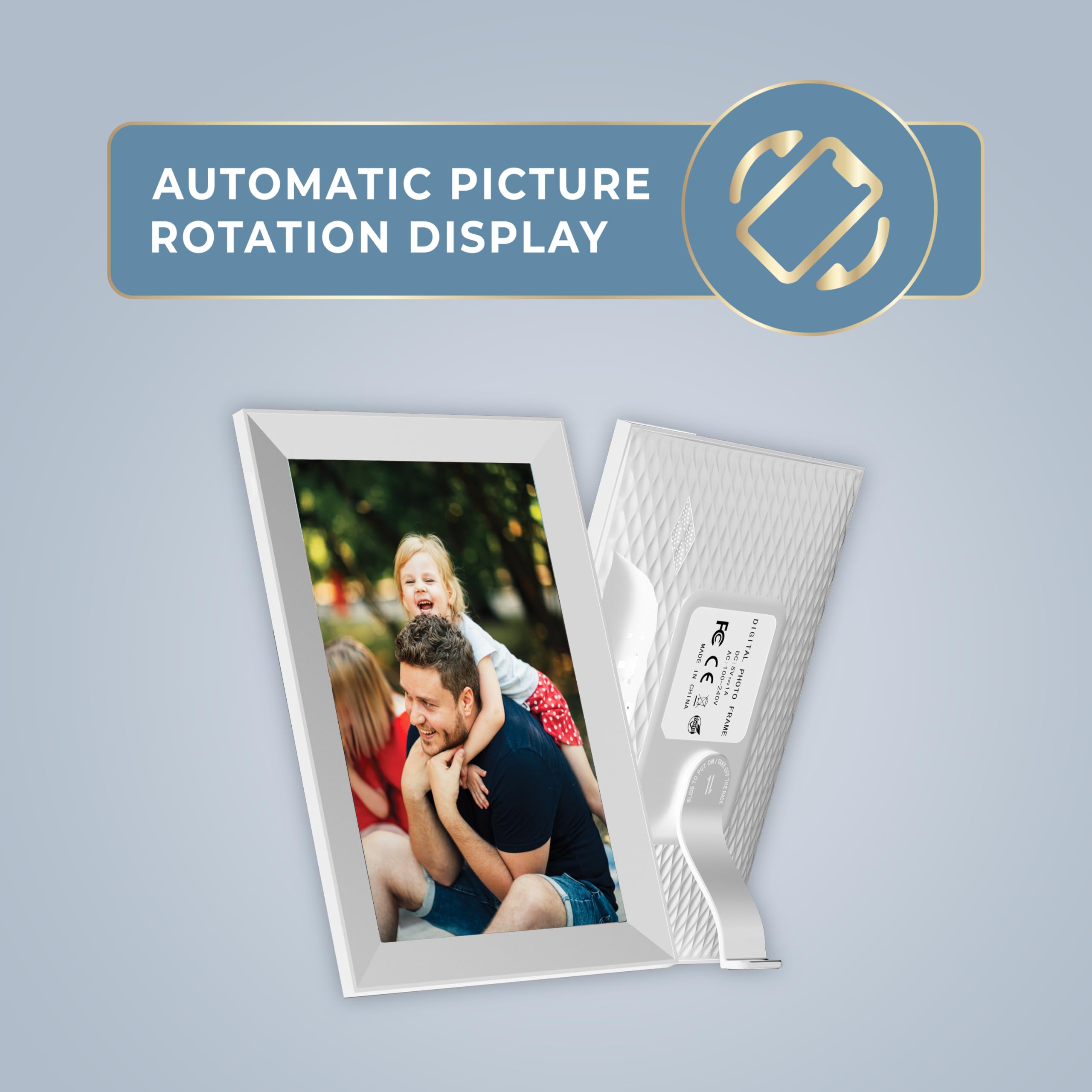 brookstone-10-inch-wi-fi-digital-picture-frame-with-touchscreen-and-32gb-storage image 7