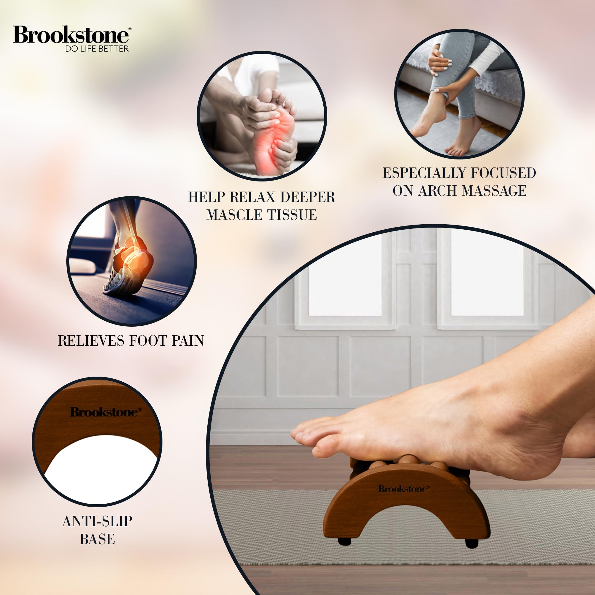 brookstone-wood-foot-massager-wooden-massage-roller-for-reflexology-stress-relie image 7