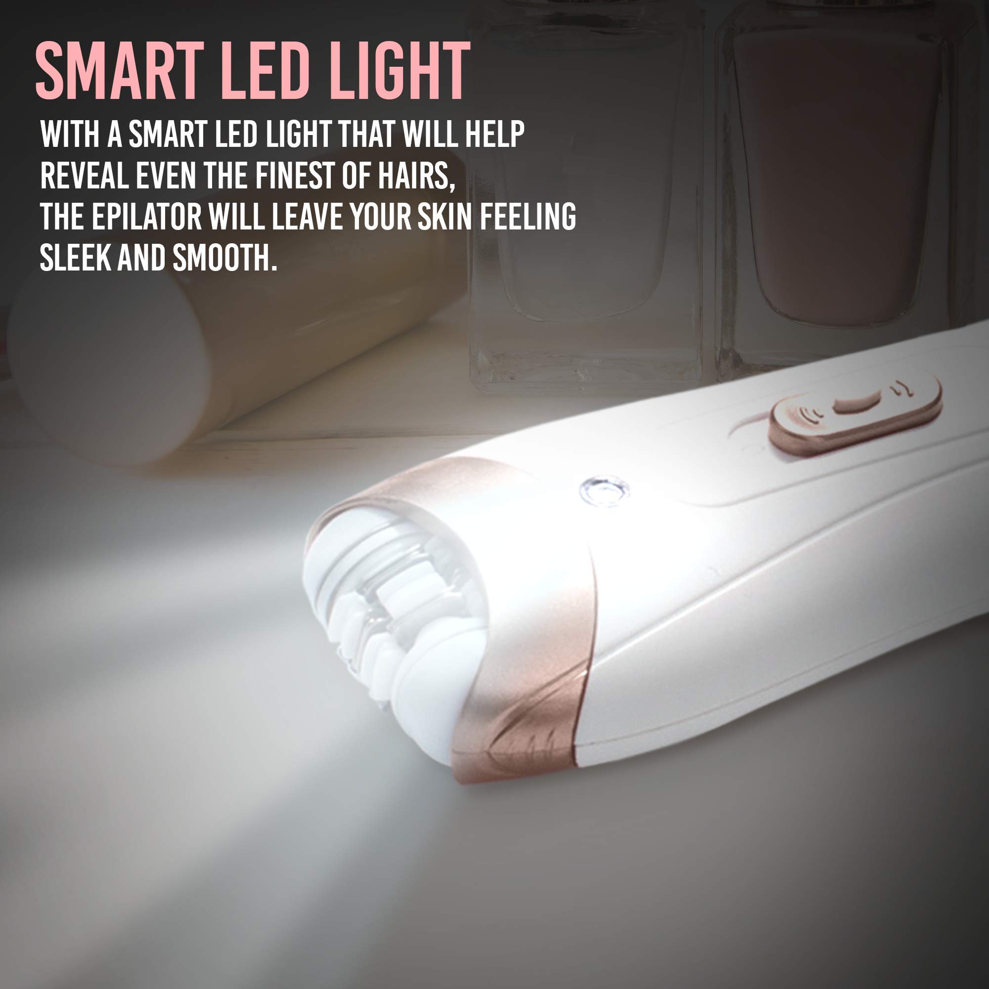 brookstone-holiday-epilator-for-women-cordless-battery-powered-facial-bikini-leg image 4
