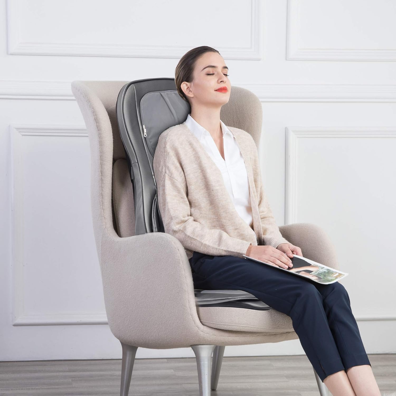 comfier-shiatsu-neck-and-back-massager-with-heat-massage-chair-pad-with-adjustab image 6