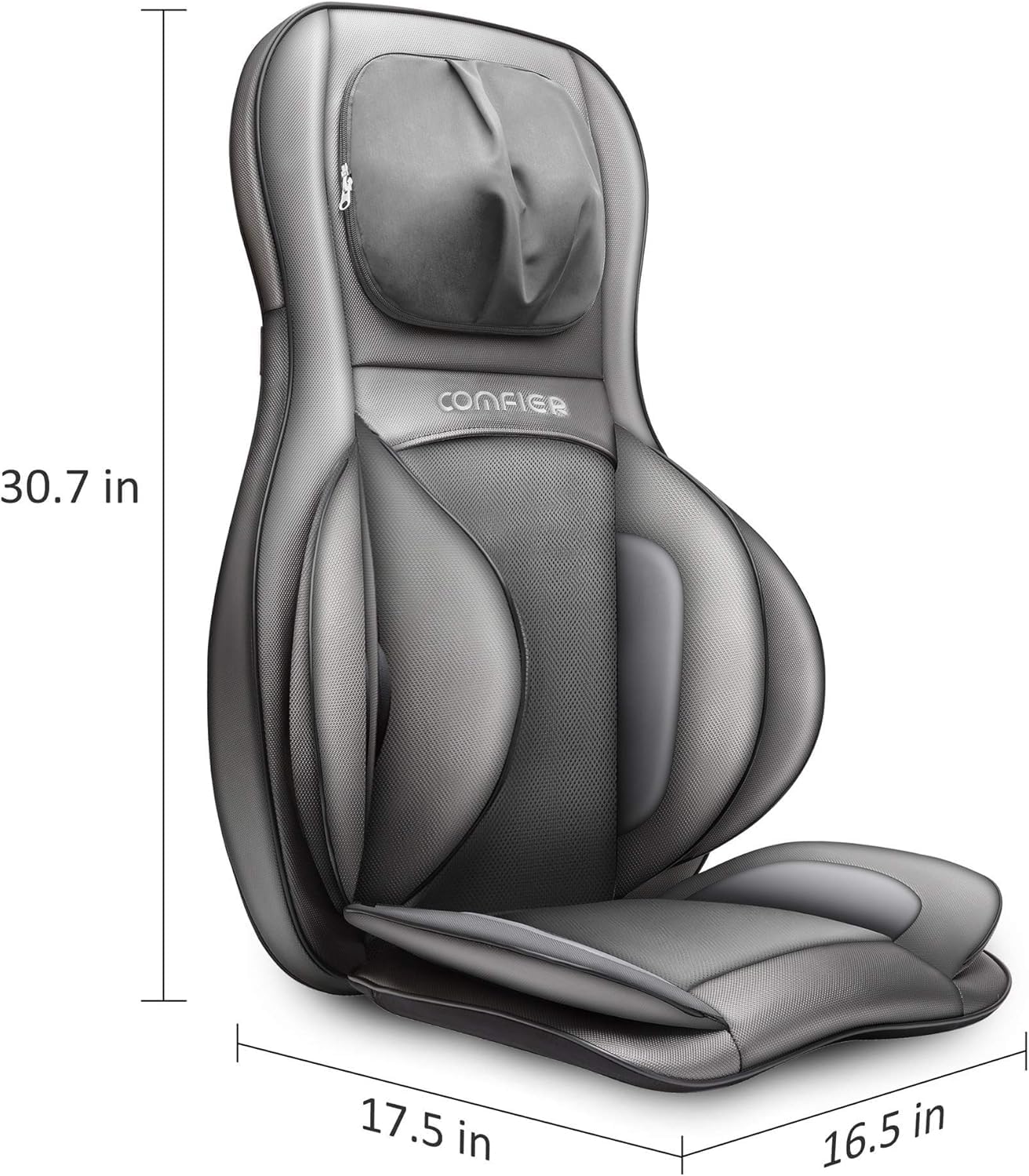 comfier-shiatsu-neck-and-back-massager-with-heat-massage-chair-pad-with-adjustab image 8