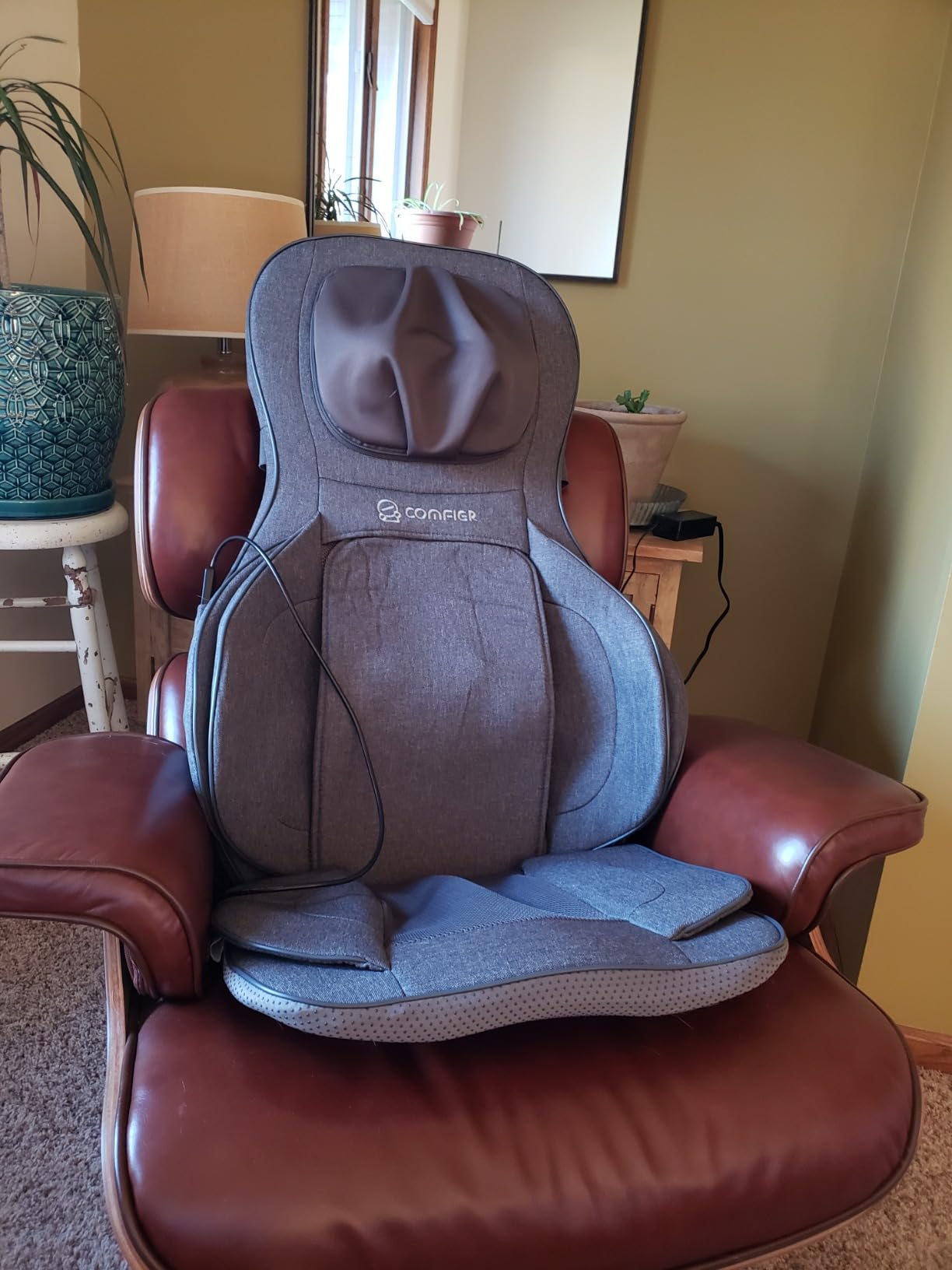 Full body relief in one chair pad