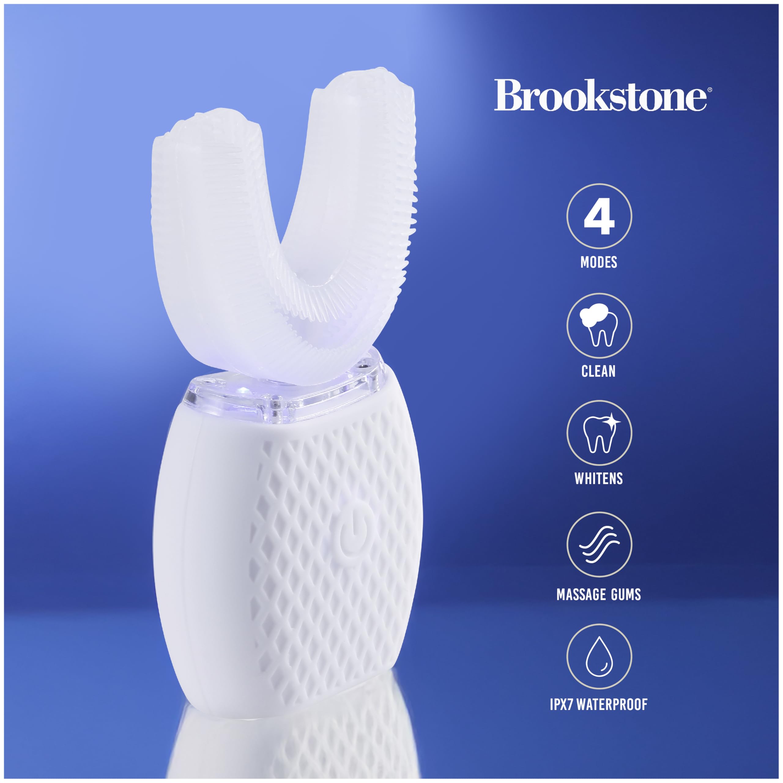 brookstone-ultrasonic-electric-whitening-toothbrush-sonic-technology-5-brushing- image 2