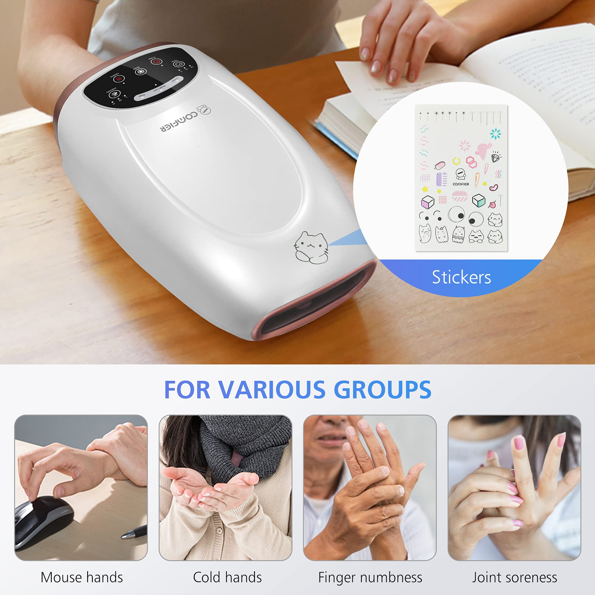 comfier-hand-massager-with-heat-cordless-compression-hand-massage-tool image 4