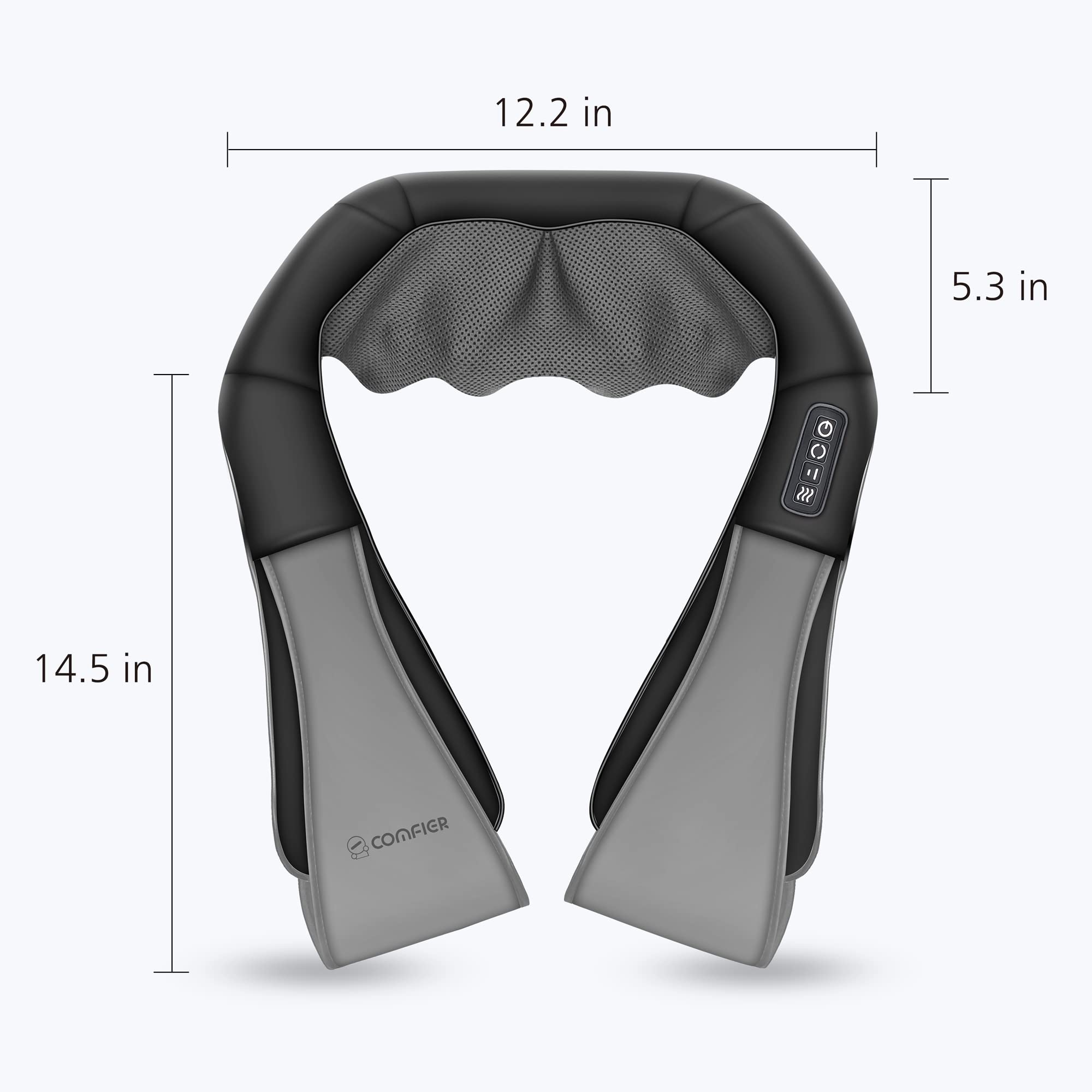 comfier-back-neck-massager-with-heat-shiatsu-shoulder-massager-2-intensity-level image 8