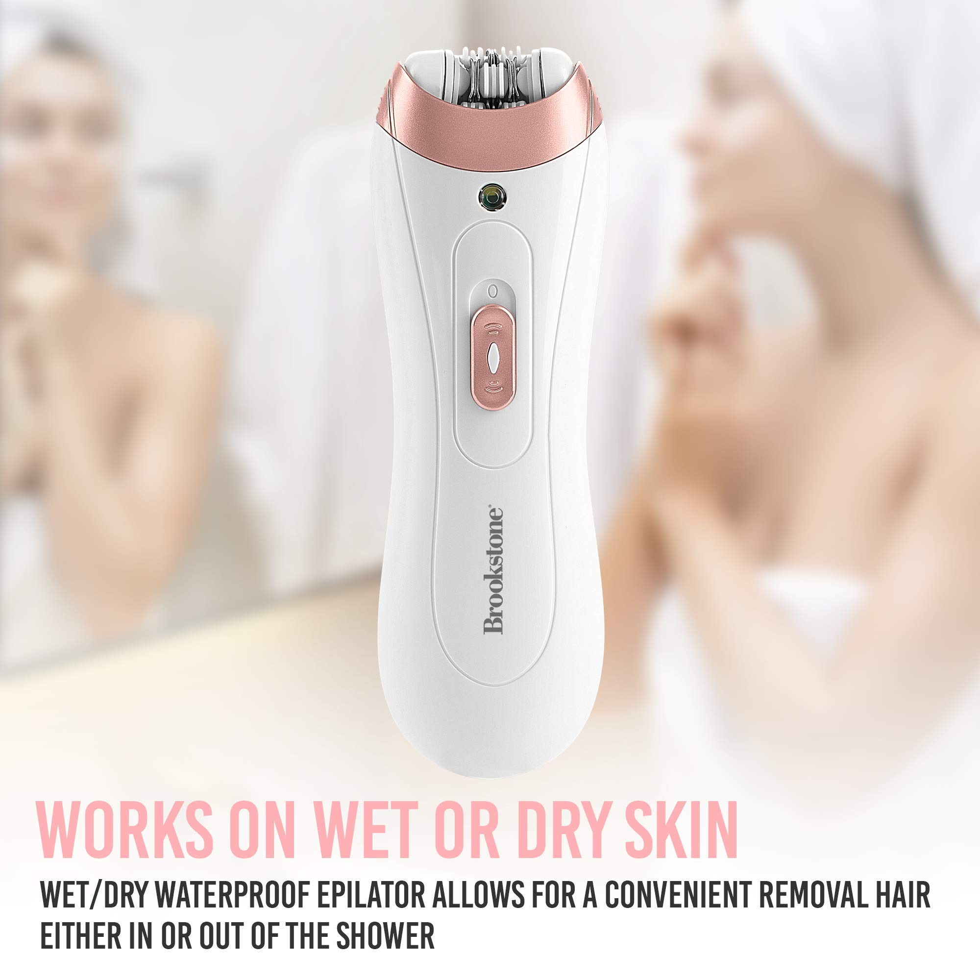 brookstone-holiday-epilator-for-women-cordless-battery-powered-facial-bikini-leg image 5