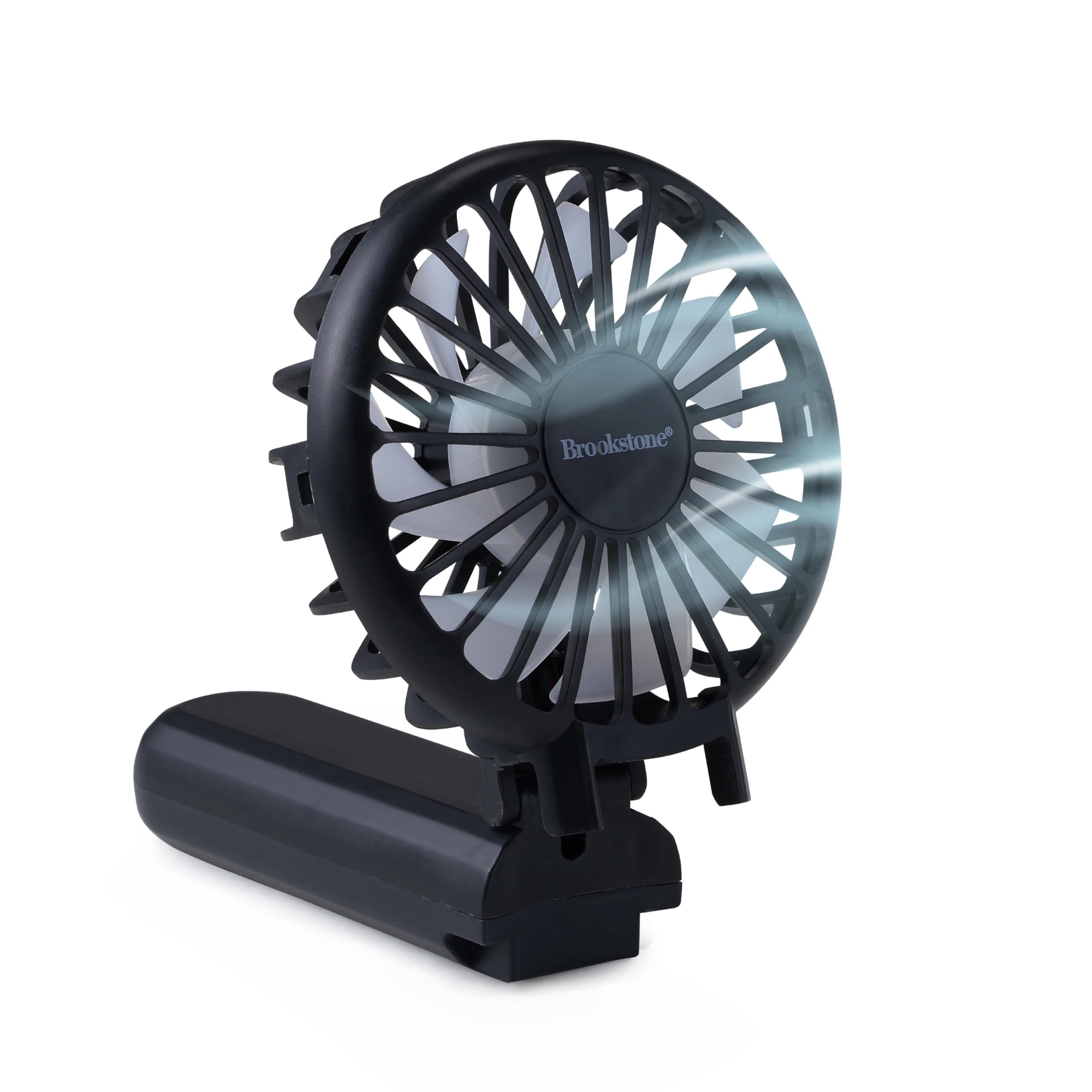 brookstone-rechargeable-aroma-fan-mini-portable-fan-with-aromatherapy-diffuser-a image 7