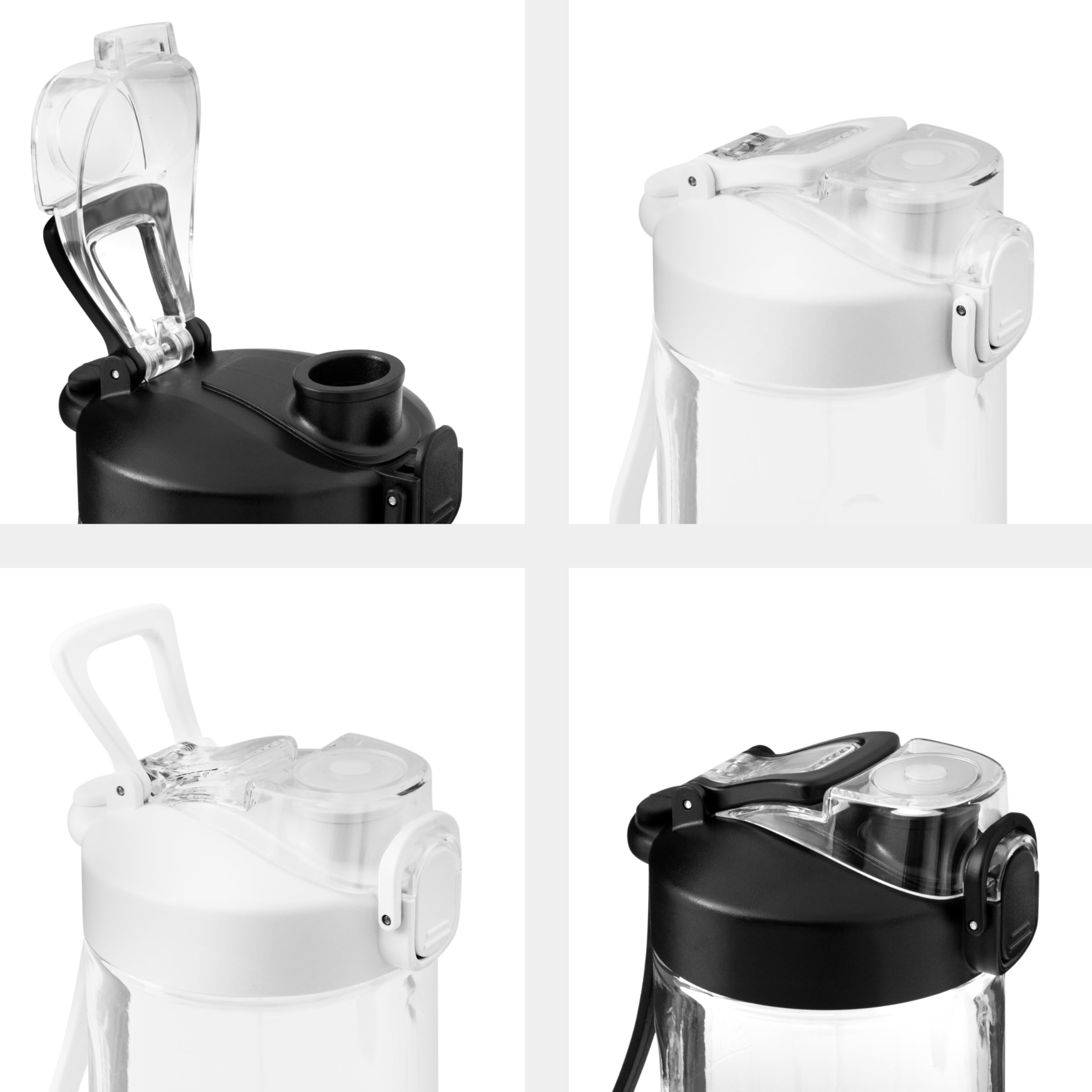 brookstone-500ml-portable-blender-combo-pack-with-two-additional-lids-bpa-free-f image 5