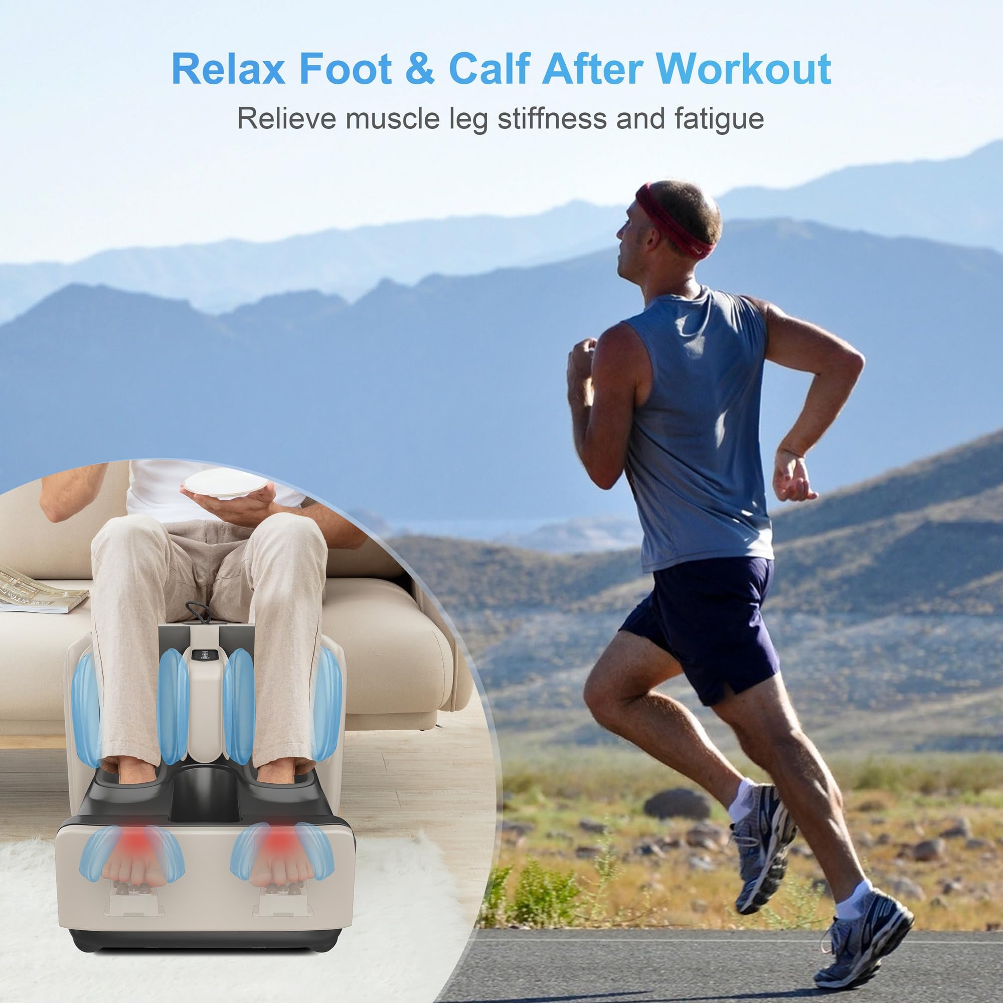 comfier-2-in-1-shiatsu-foot-and-calf-massager-with-app-control-heat image 6