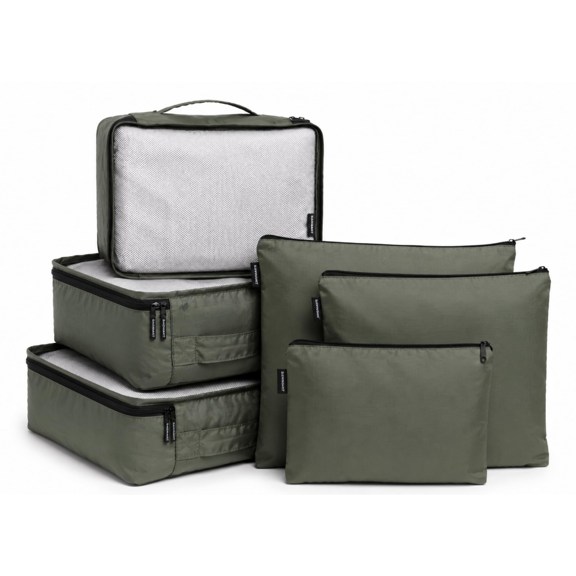 brookstone-6-piece-compression-packing-cubes-tear-resistant-fabric-mesh-panels-s image 8