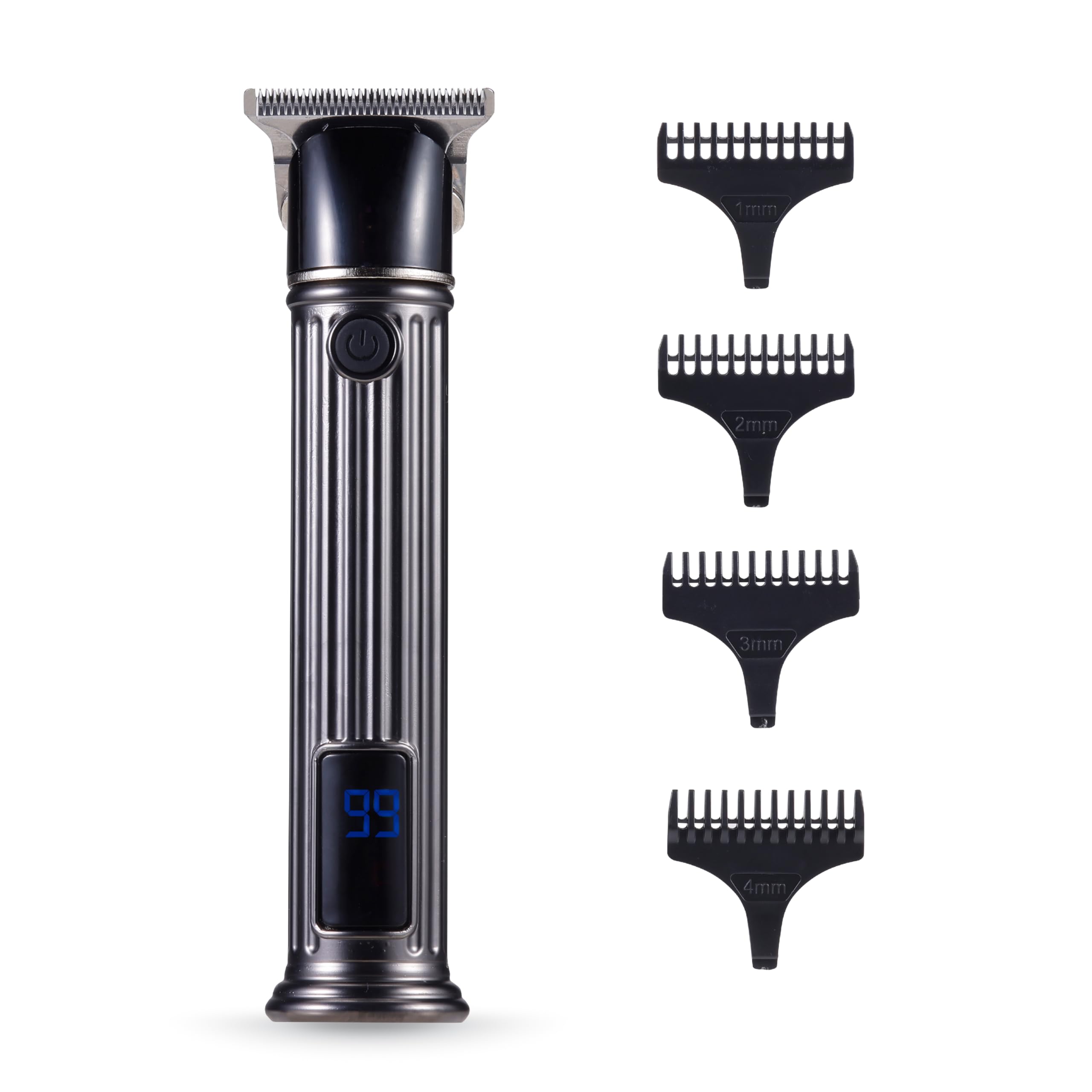 brookstone-rechargeable-hair-clipper-kit-cordless-professional-trimmer-set-with- image 1