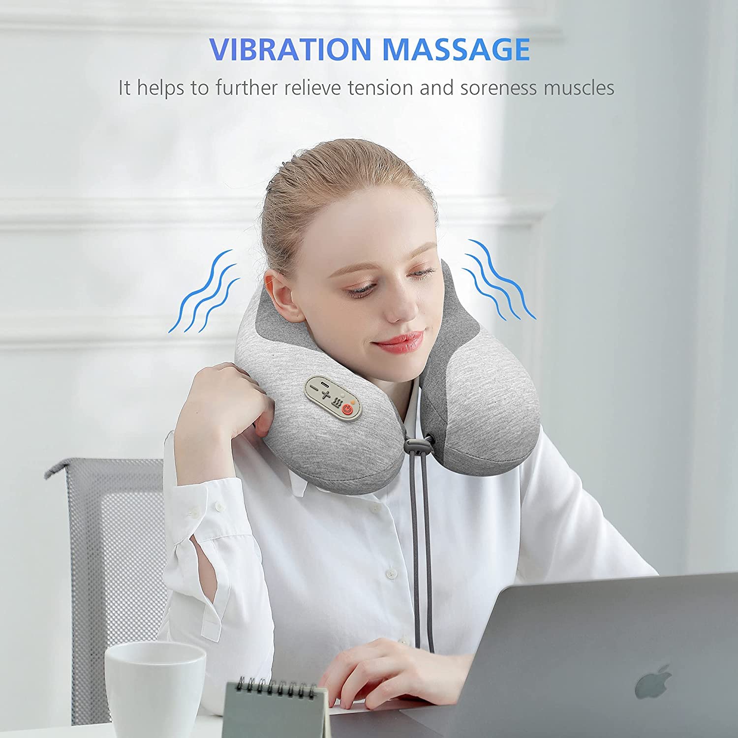 comfier-travel-pillow-with-massage-memory-foam-neck-pillow-heat-vibration-deep-t image 3