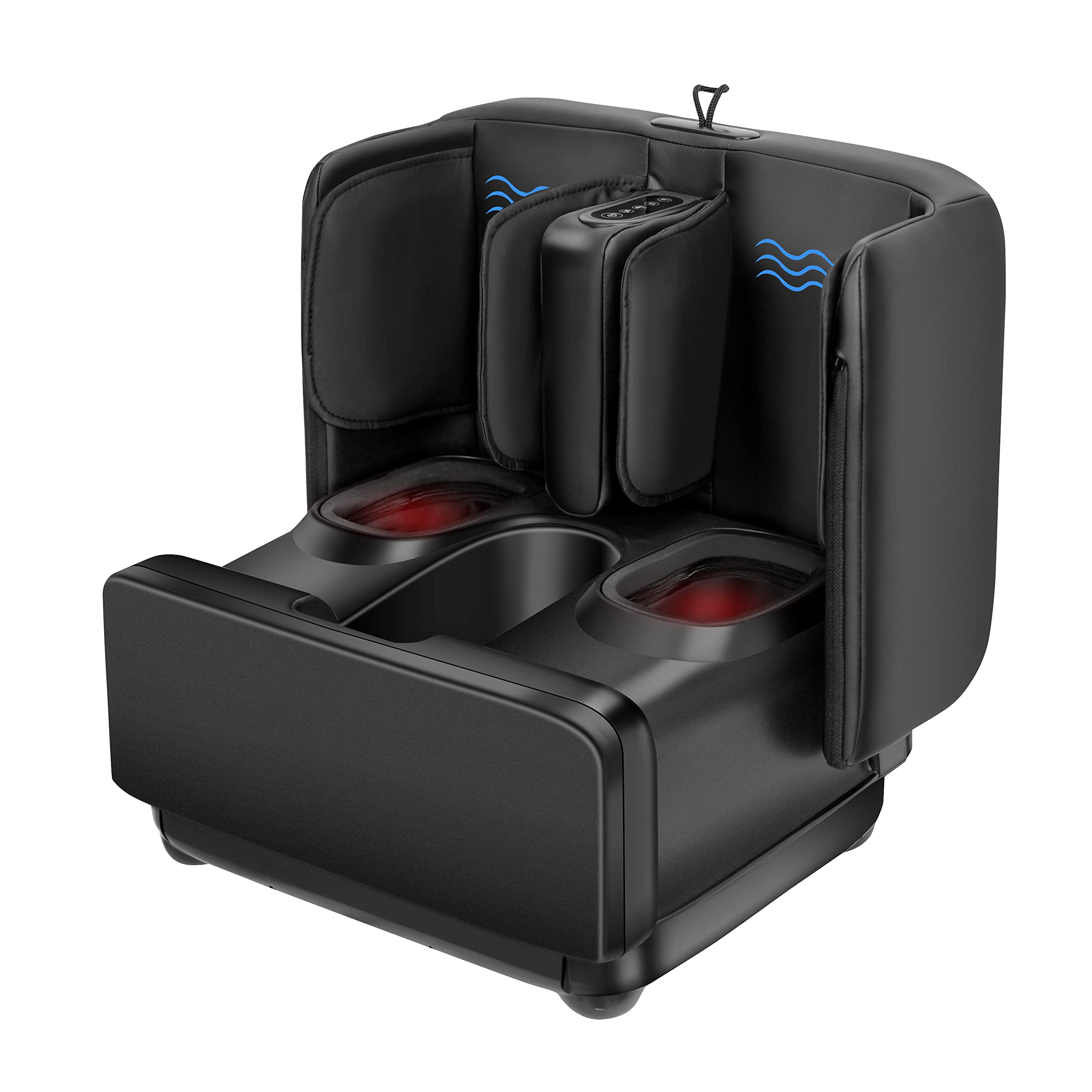 comfier-2-in-1-foot-and-calf-massager-with-heat-shiatsu-kneading-vibration-compr image 1