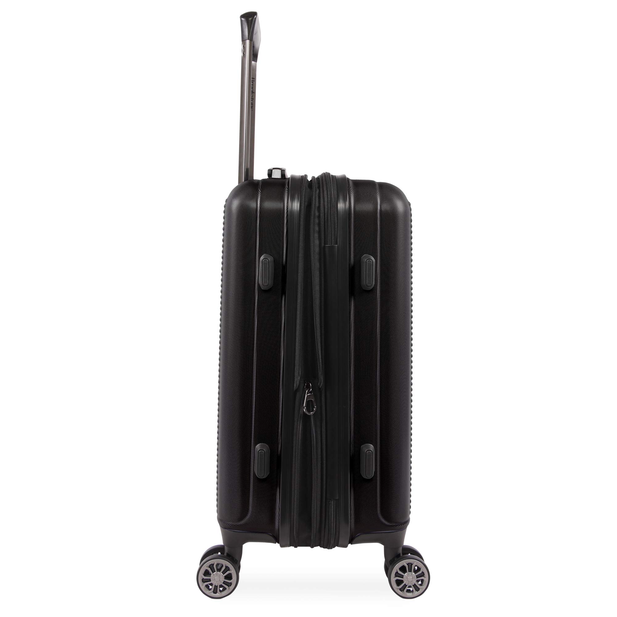 brookstone-nelson-21-spinner-suitcase-carry-on-with-usb-port-tsa-lock-expandable image 4