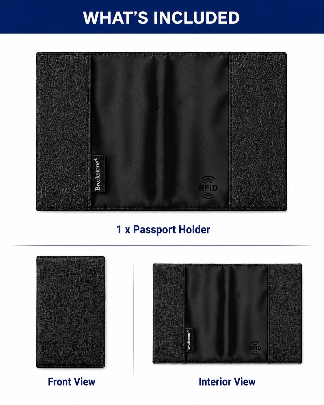 brookstone-travel-passport-cover-rfid-anti-theft-passport-holder-for-travel-slim image 2