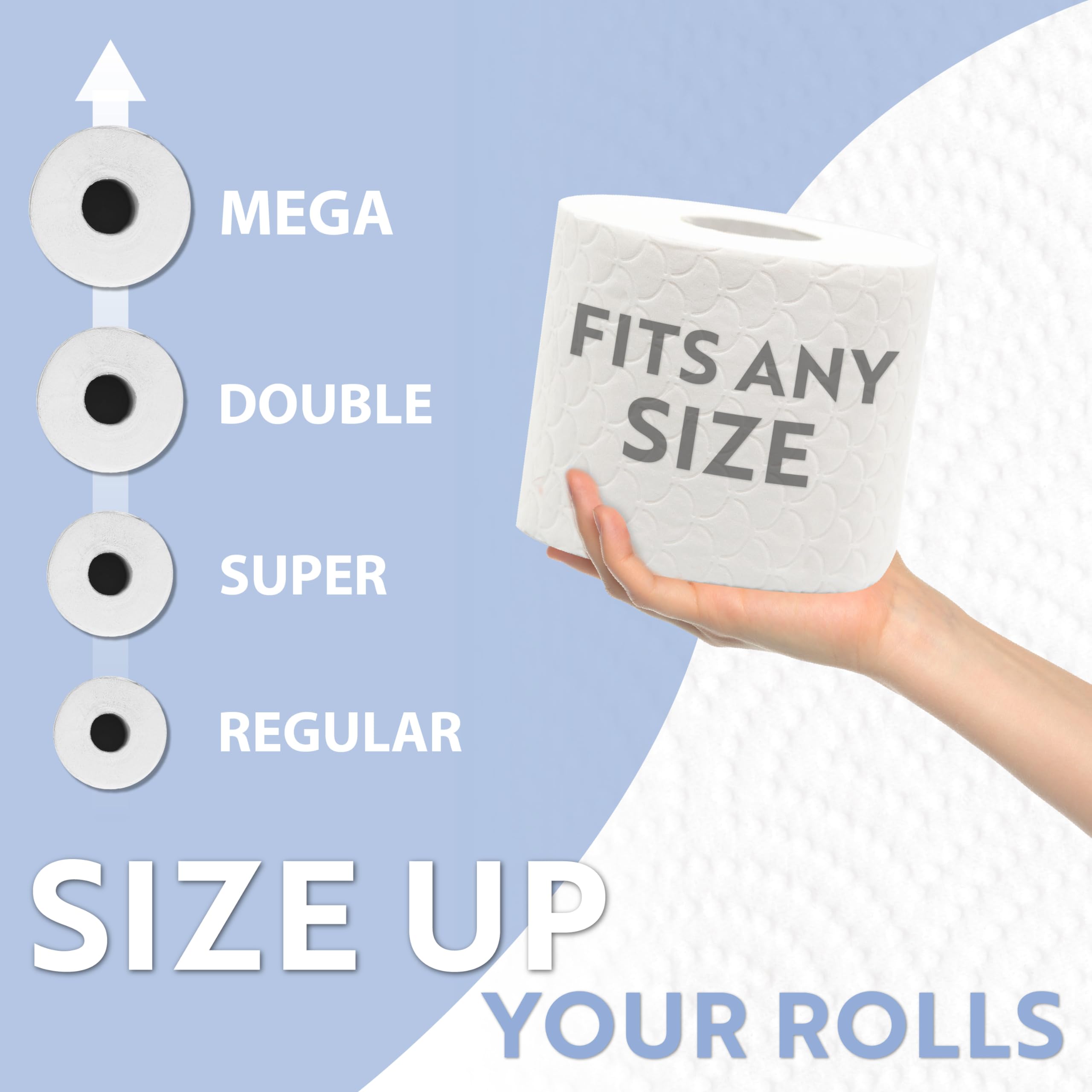brookstone-rose-gold-freestanding-toilet-paper-holder-holds-3-xl-mega-rolls-no-a image 4