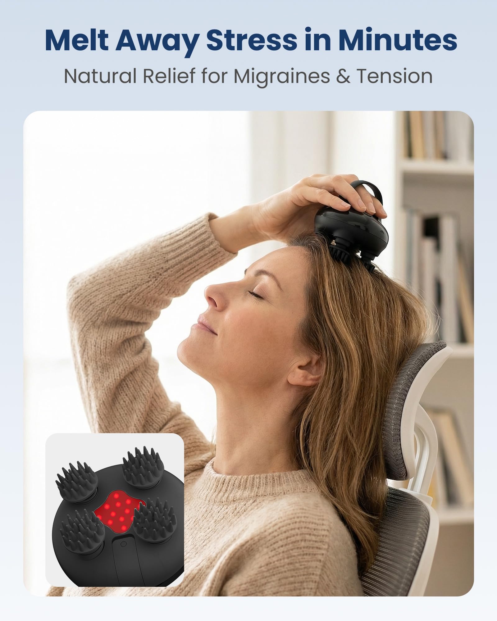 comfier-cordless-head-massager-with-3-kneading-modes-ipx7-waterproof-8-silicone- image 4