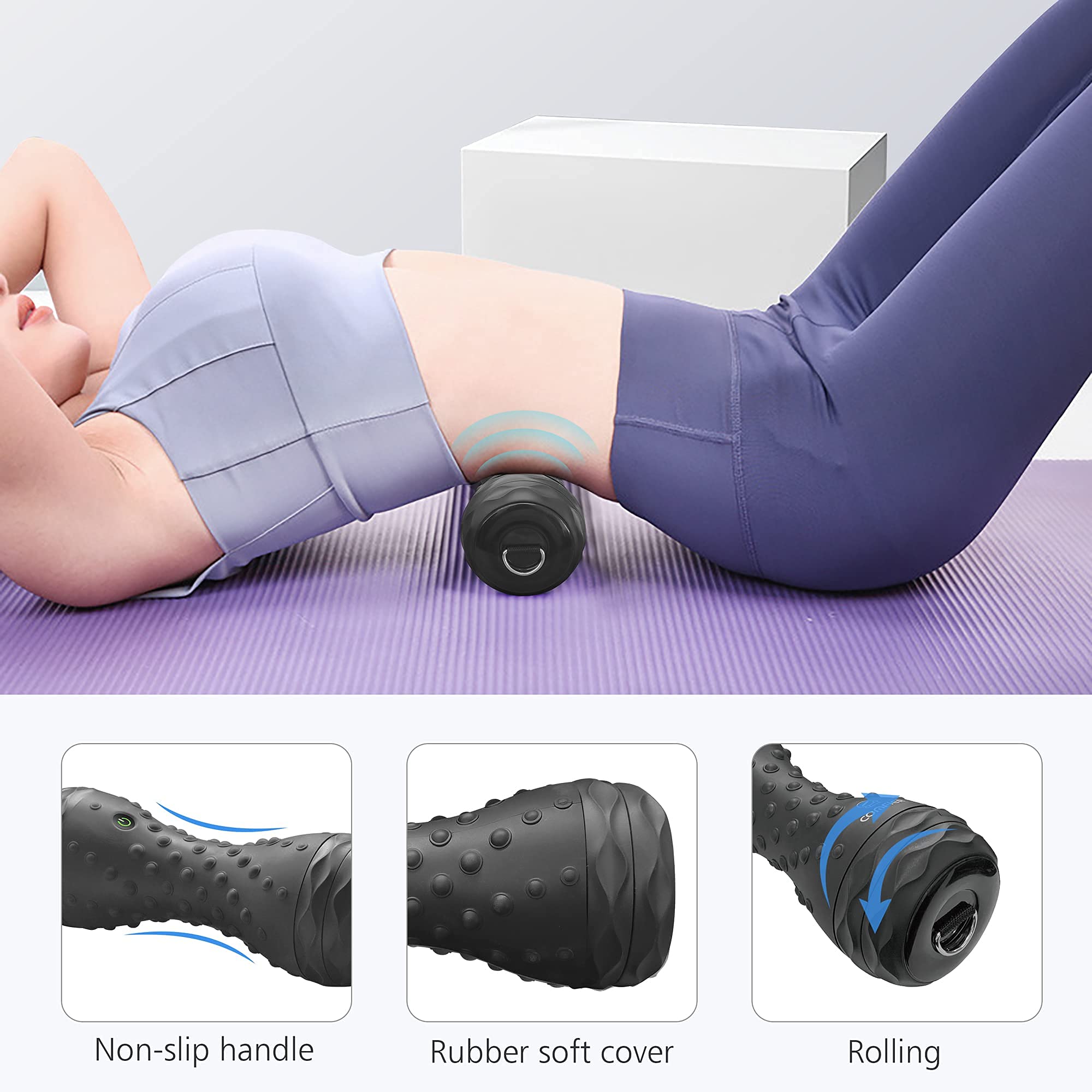 comfier-adjustable-dumbbell-with-vibration-massage-foam-roller-2-14-4-35-lbs-ant image 5