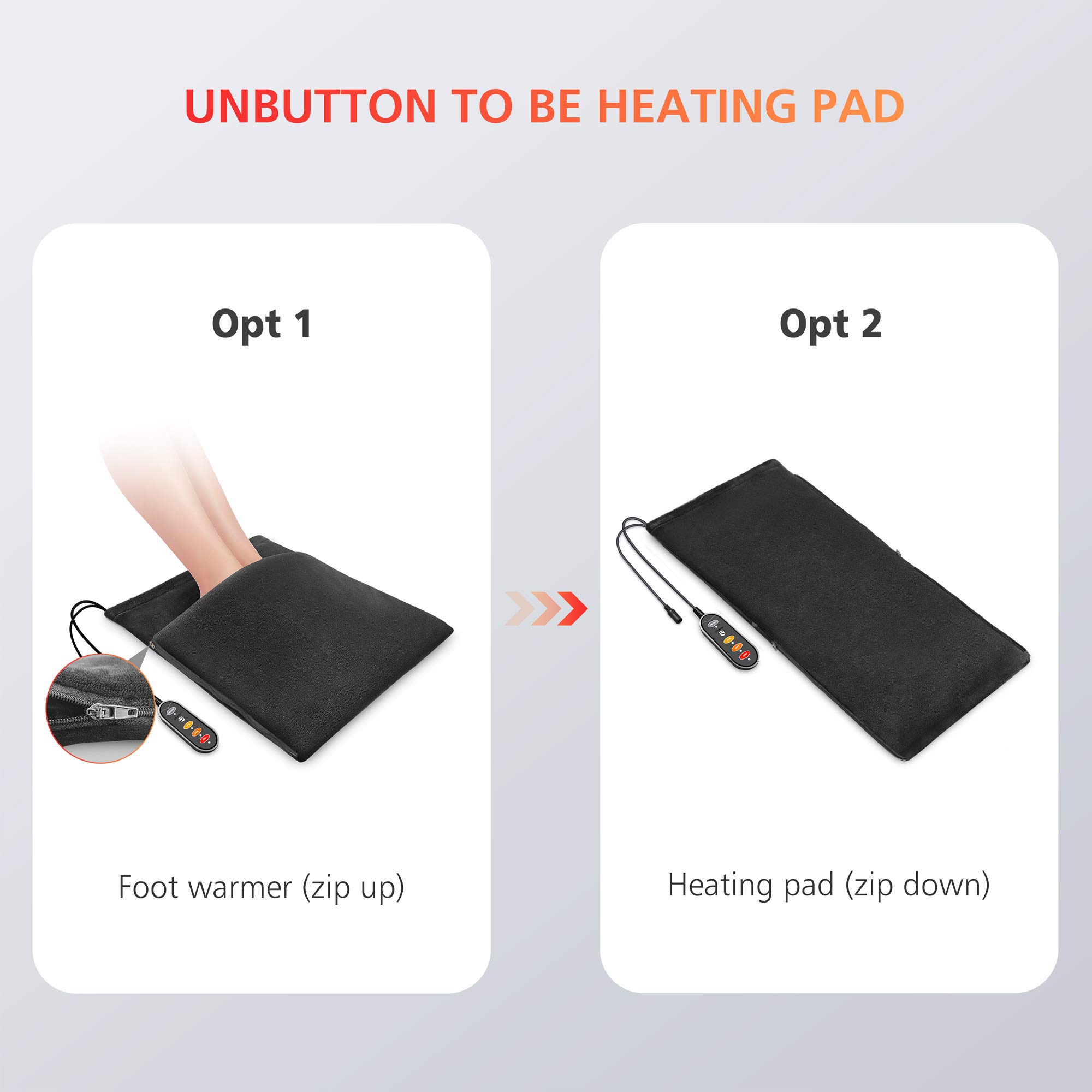 comfier-2-in-1-foot-warmer-and-heating-pad-12v-low-voltage-washable-60-minute-au image 2