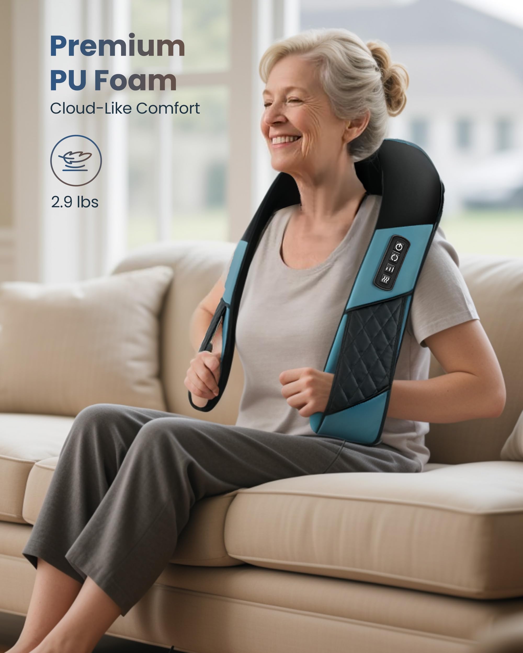 comfier-cordless-neck-massager-with-heat-deep-tissue-shiatsu-massage-pillow-4d-k image 5