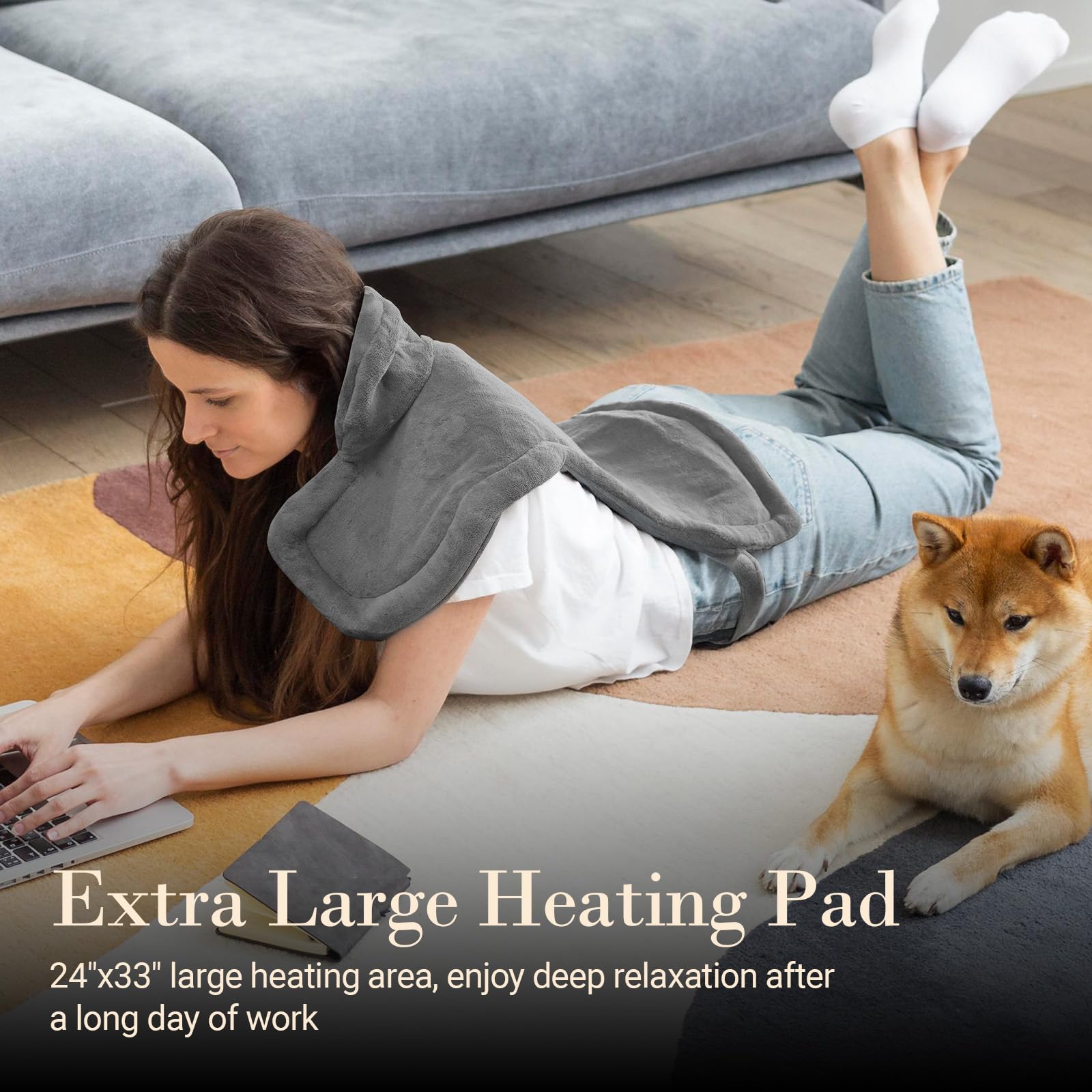 comfier-cupilo-shiatsu-foot-massager-with-heat-heating-pad image 6